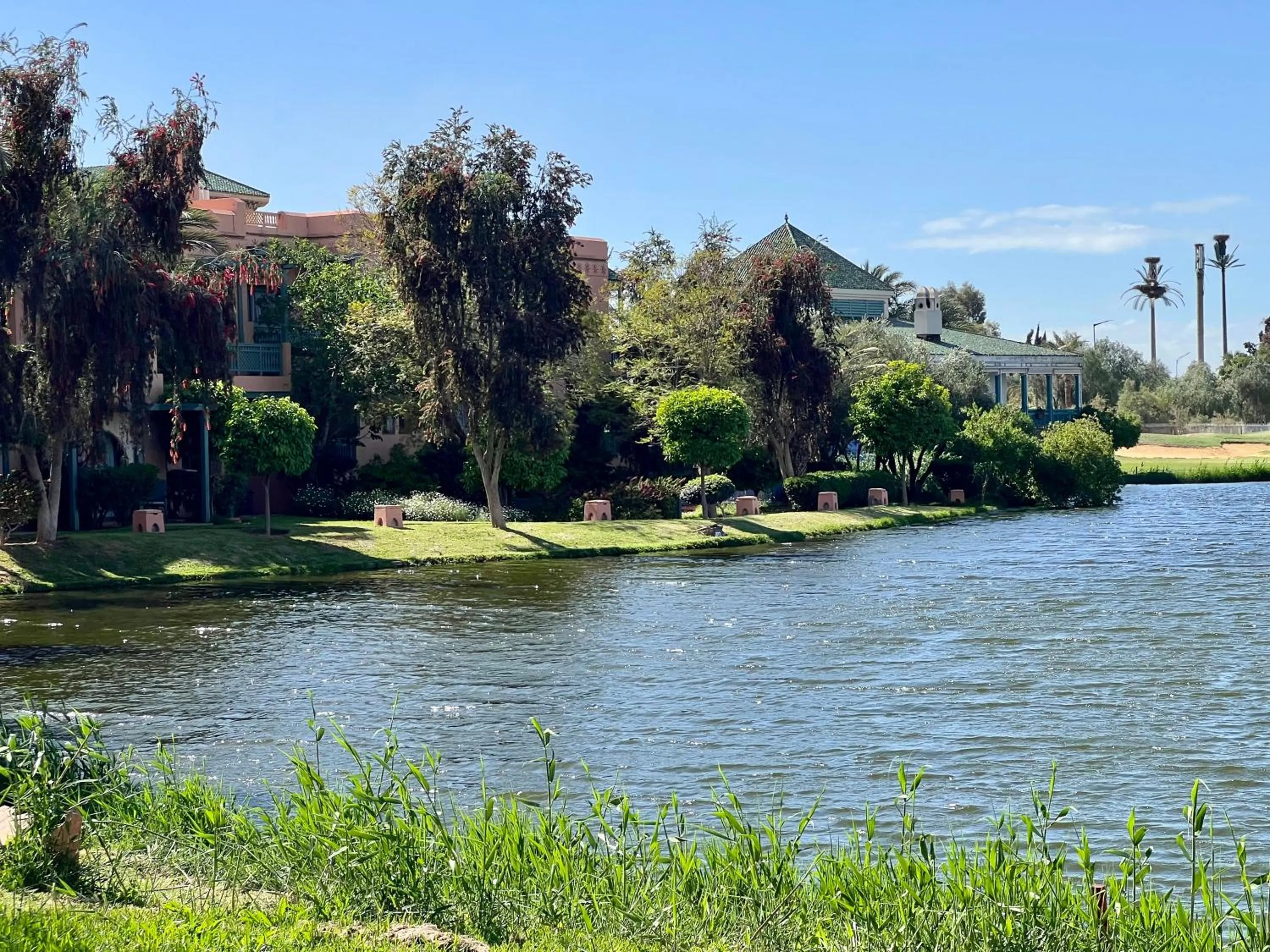 Lake view in Pavillon du Golf - Palmeraie suites