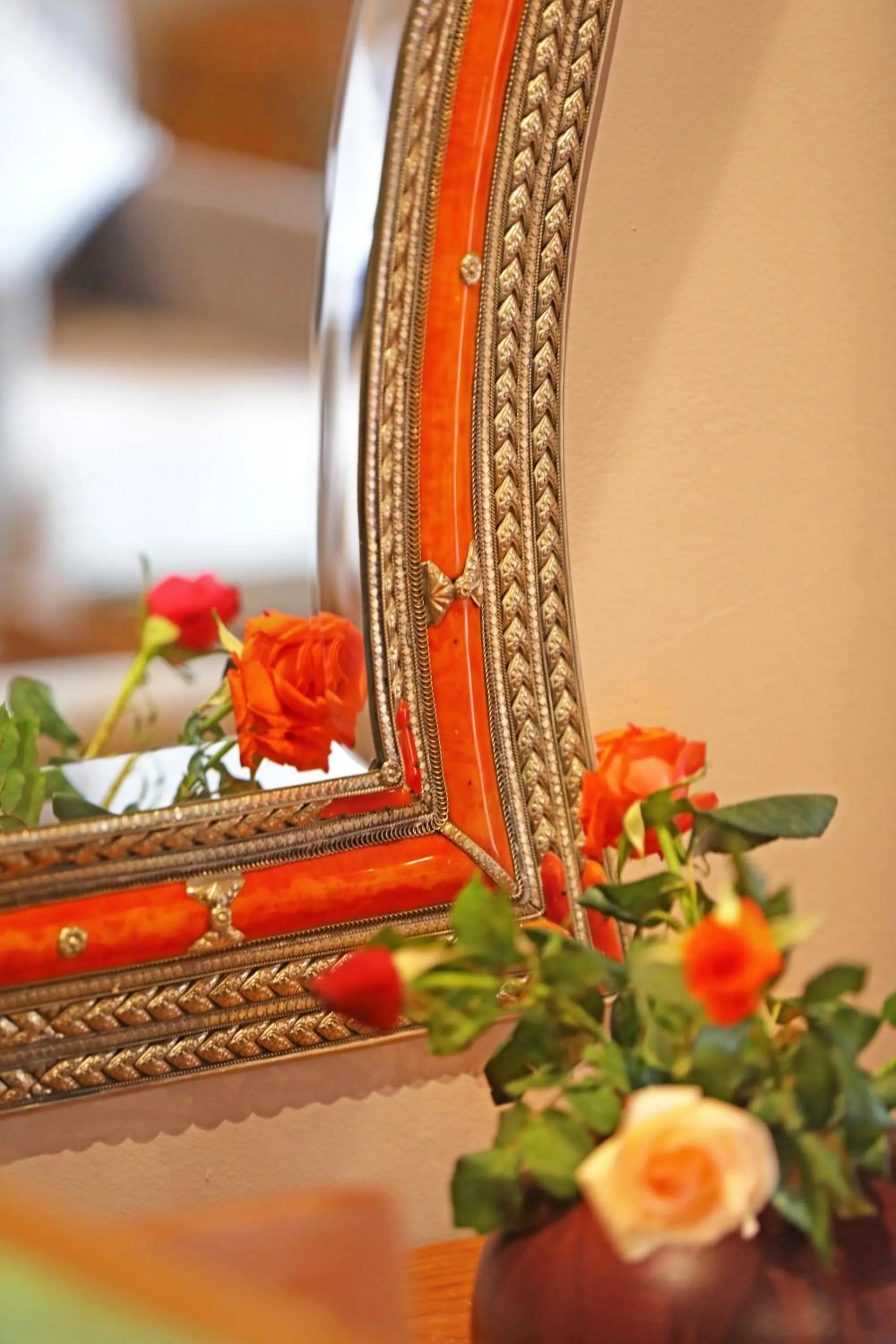 Decorative detail in Pavillon du Golf - Palmeraie suites