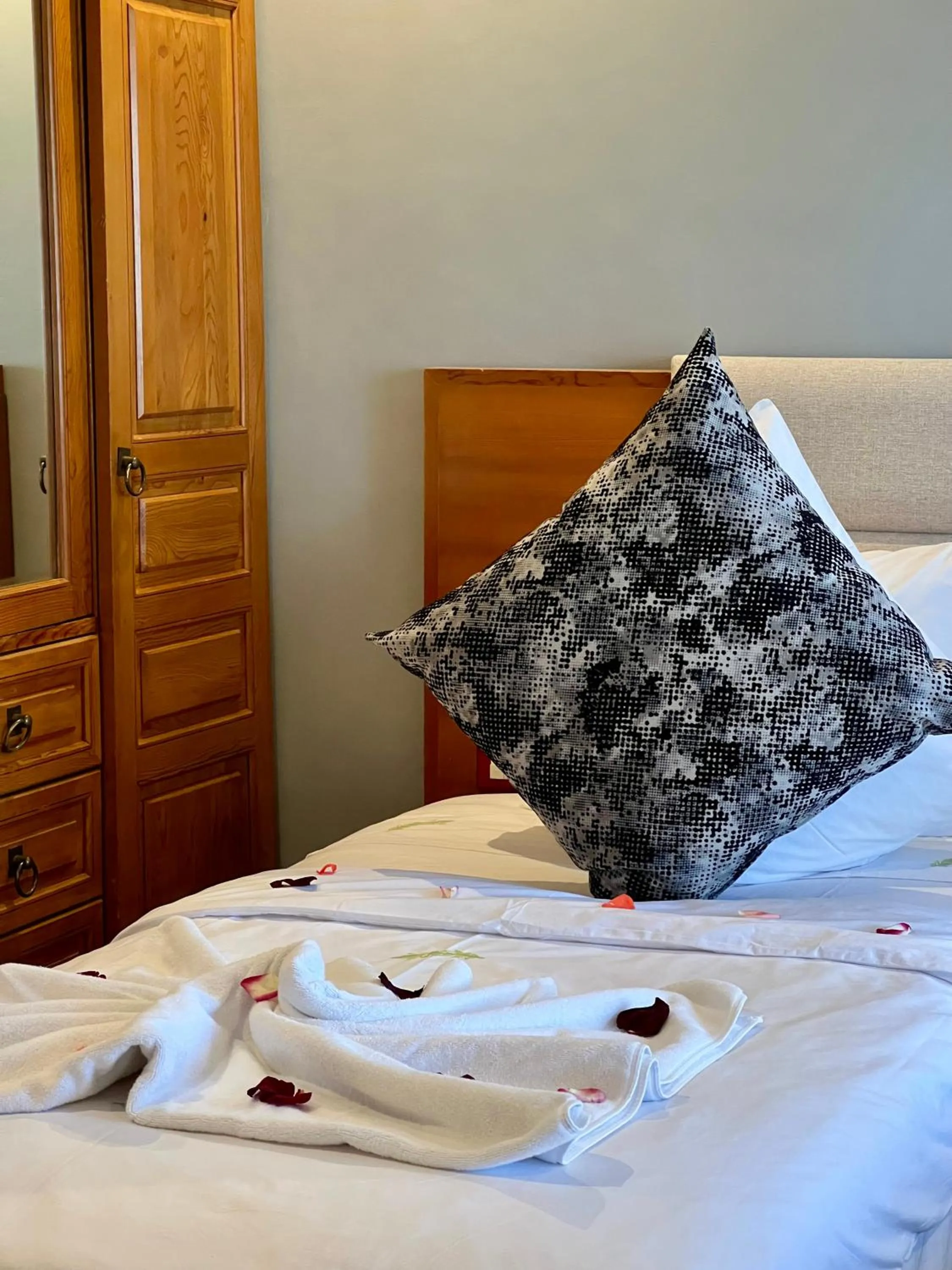 Bed in Pavillon du Golf - Palmeraie suites