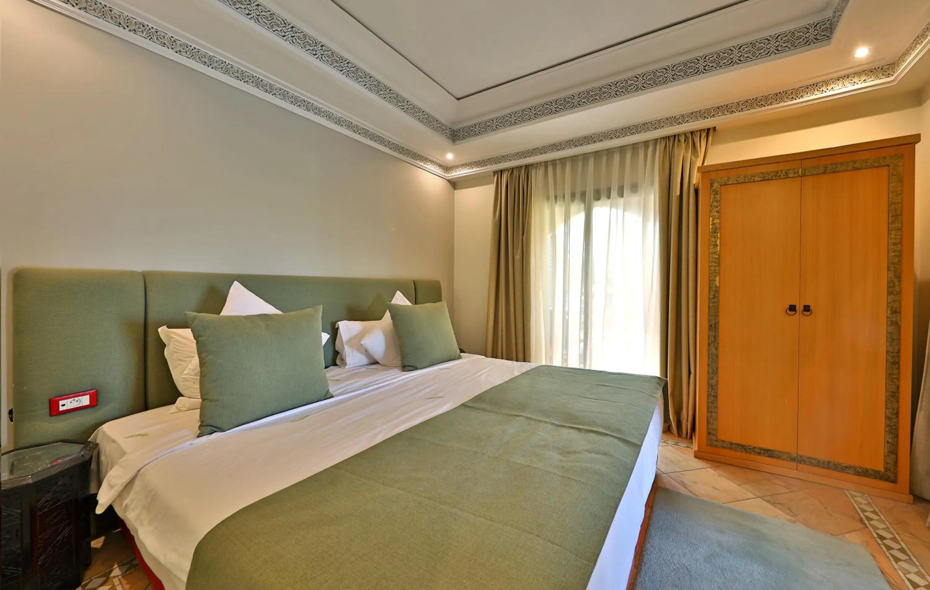 Bed in Pavillon du Golf - Palmeraie suites