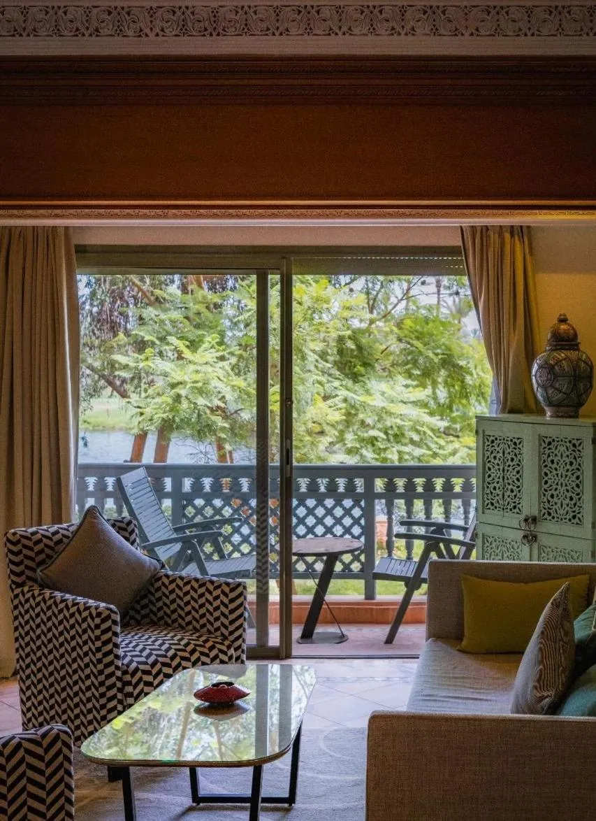 Patio in Pavillon du Golf - Palmeraie suites