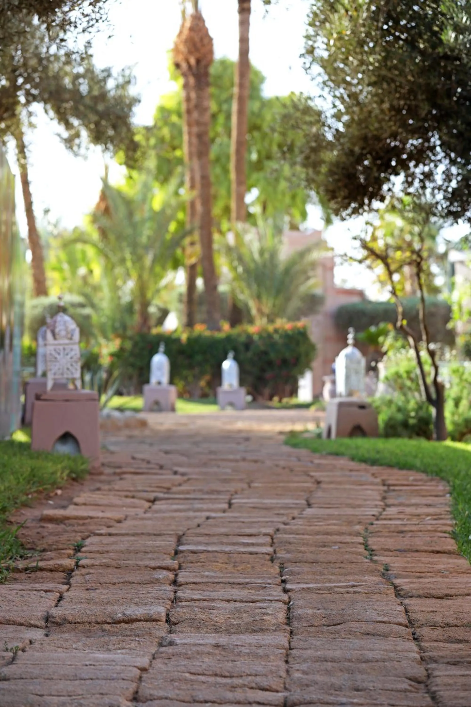 Garden view in Pavillon du Golf - Palmeraie suites
