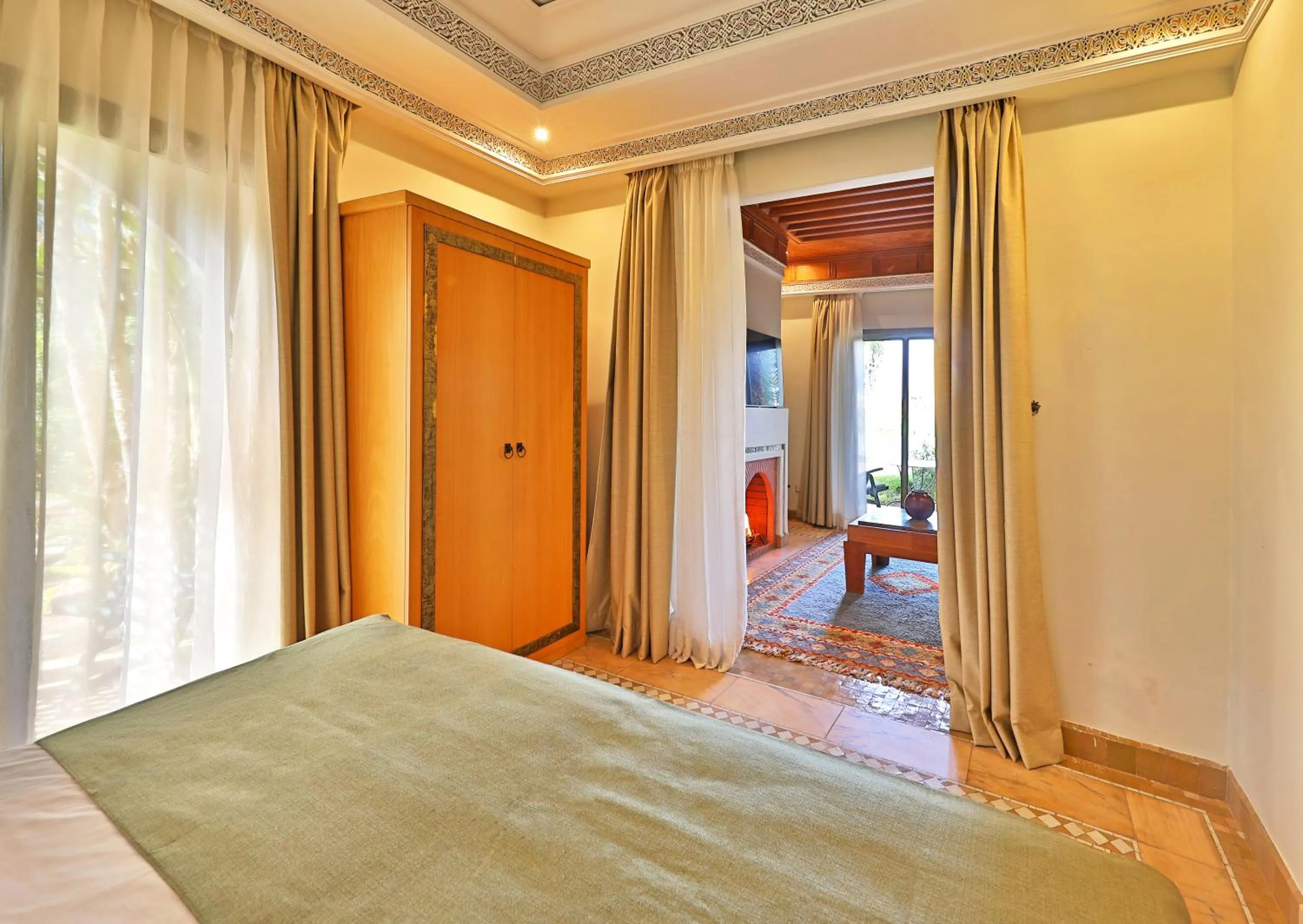 Bed in Pavillon du Golf - Palmeraie suites