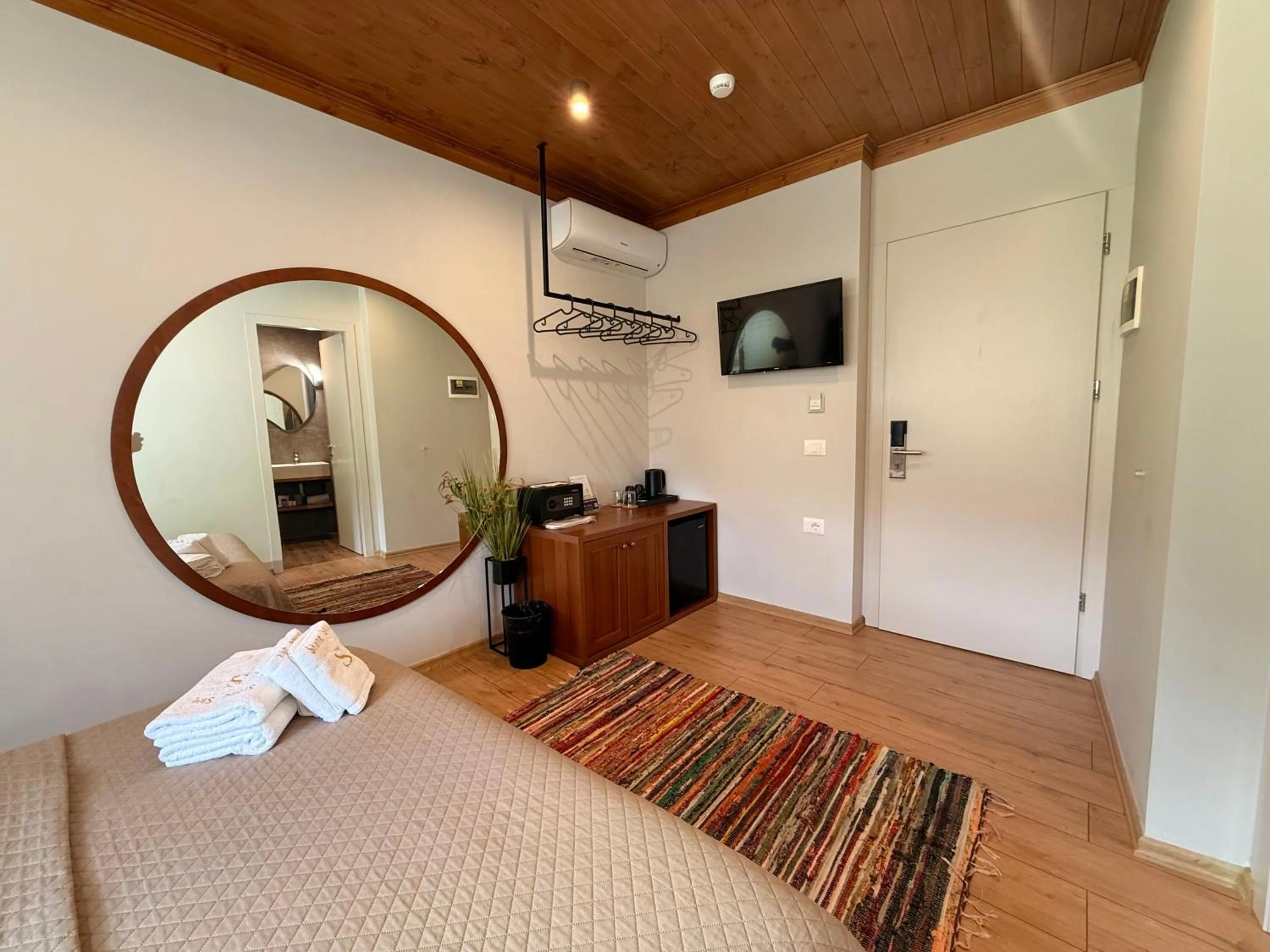 Bed in The Stone Sky Hotel