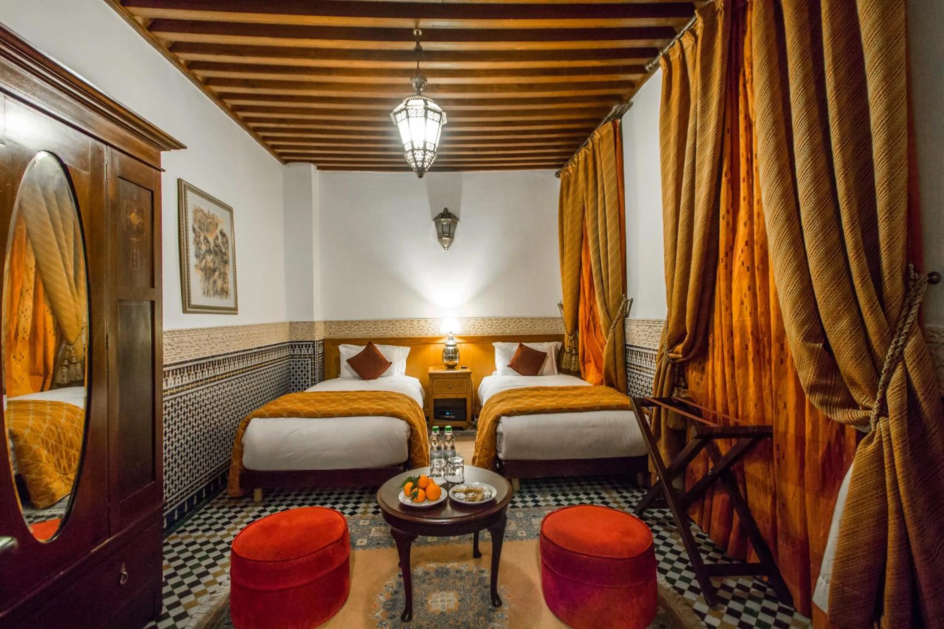 Bed in Riad Myra