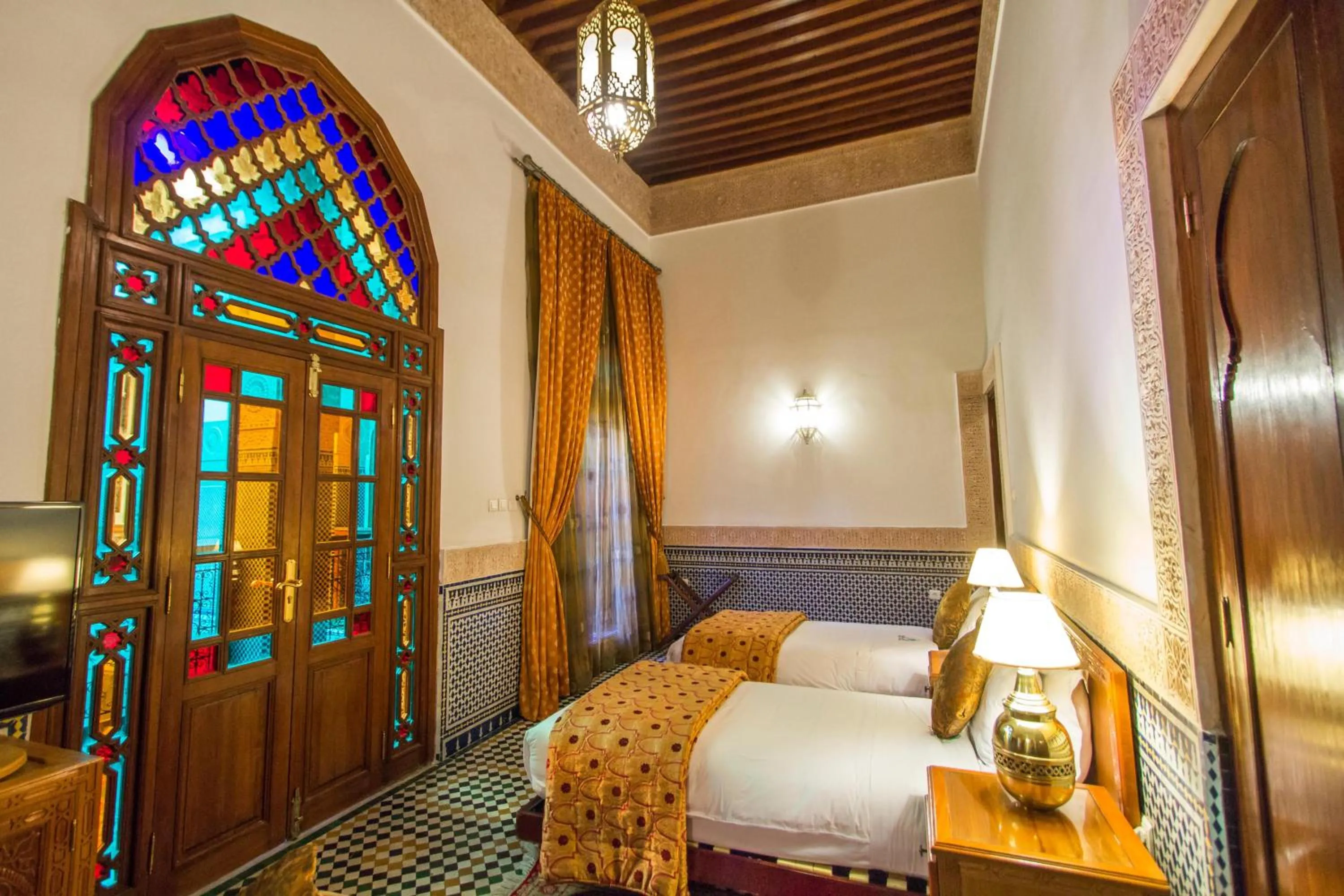 Bed in Riad Myra