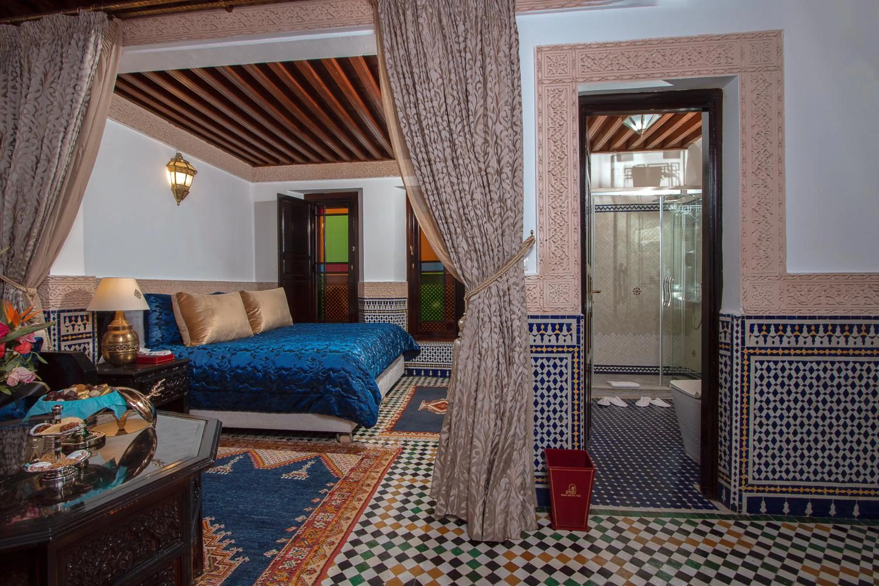 Bed in Riad Myra
