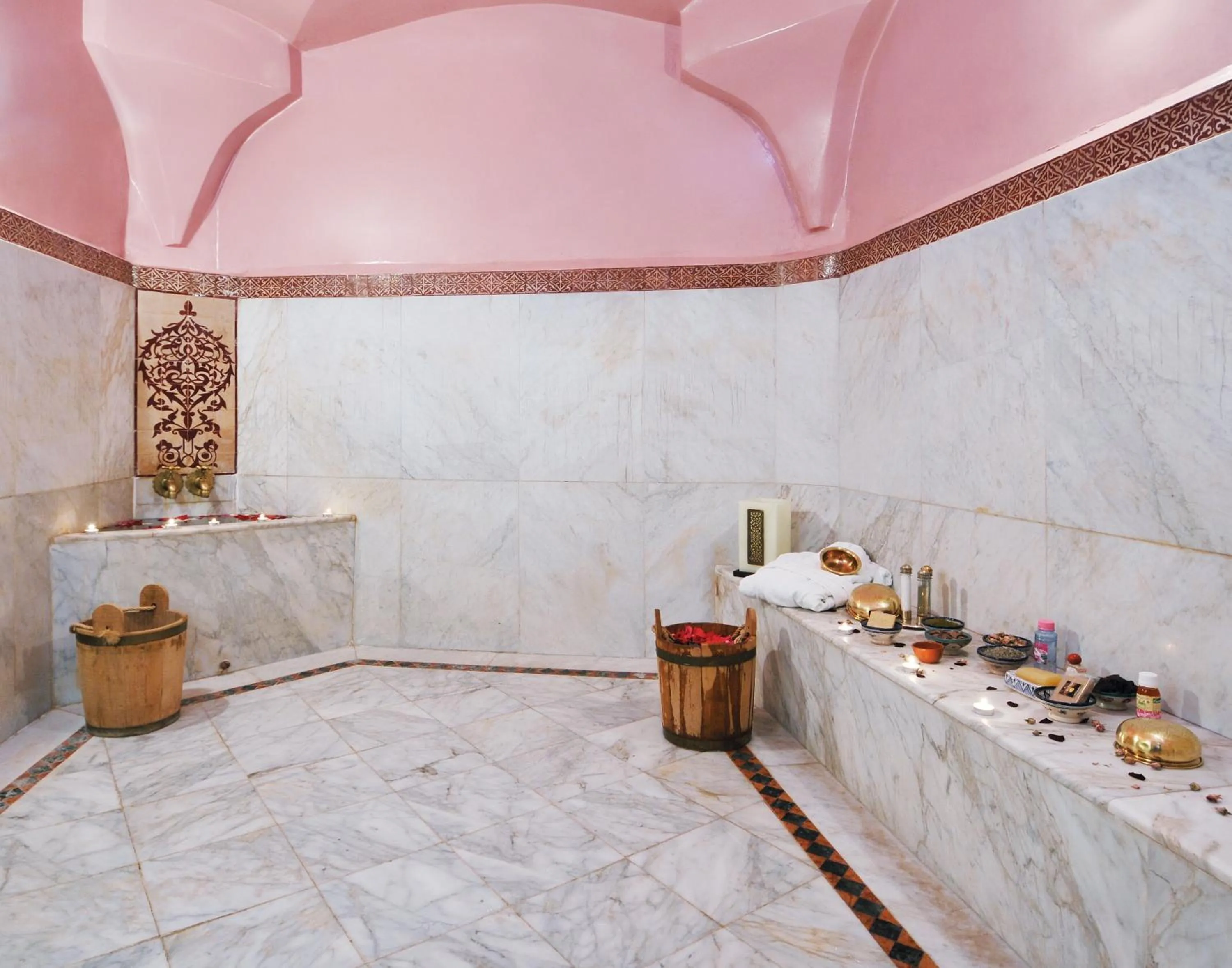 Steam room in Riad Myra