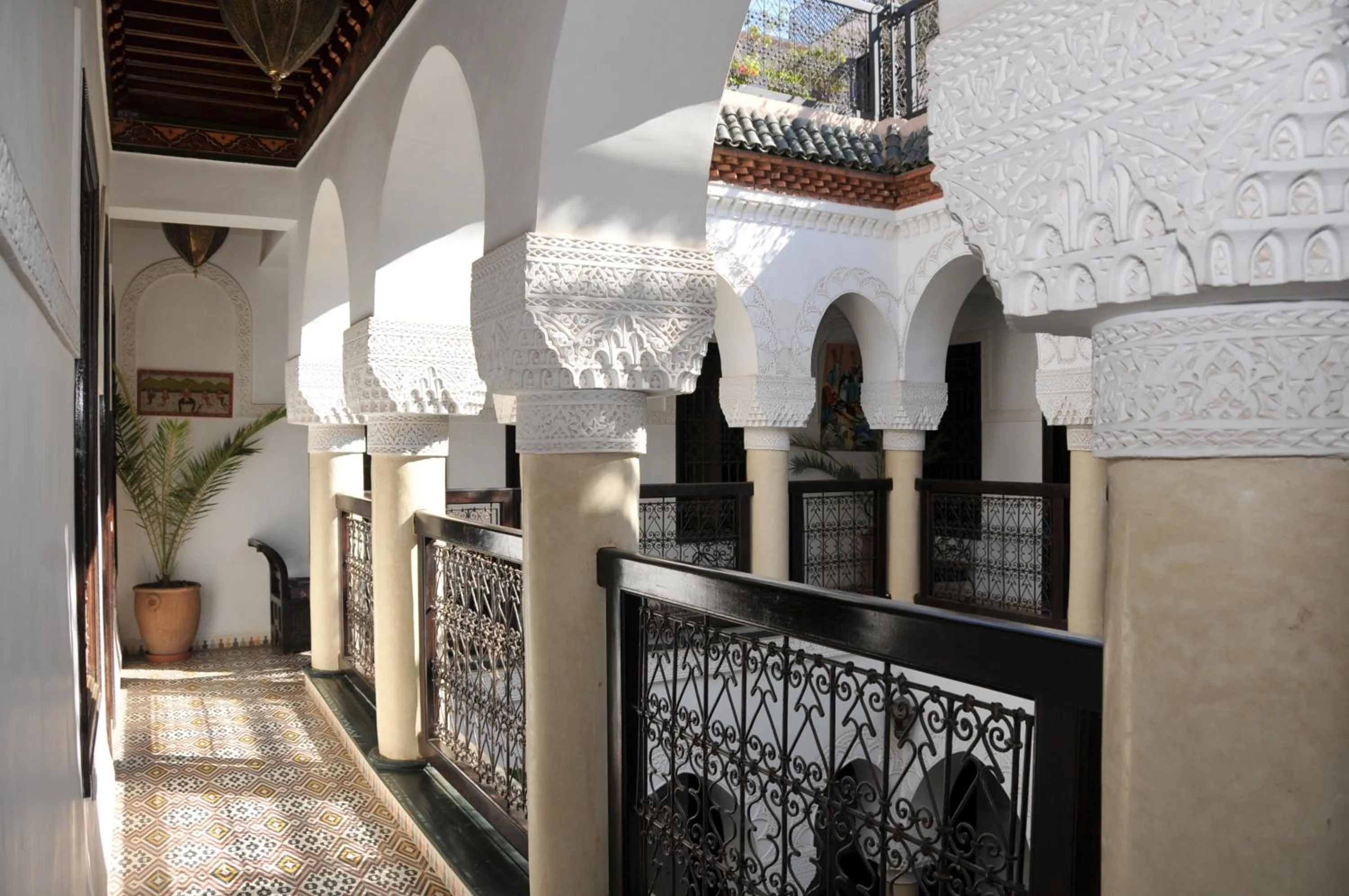 Balcony/Terrace in Riad Adriana