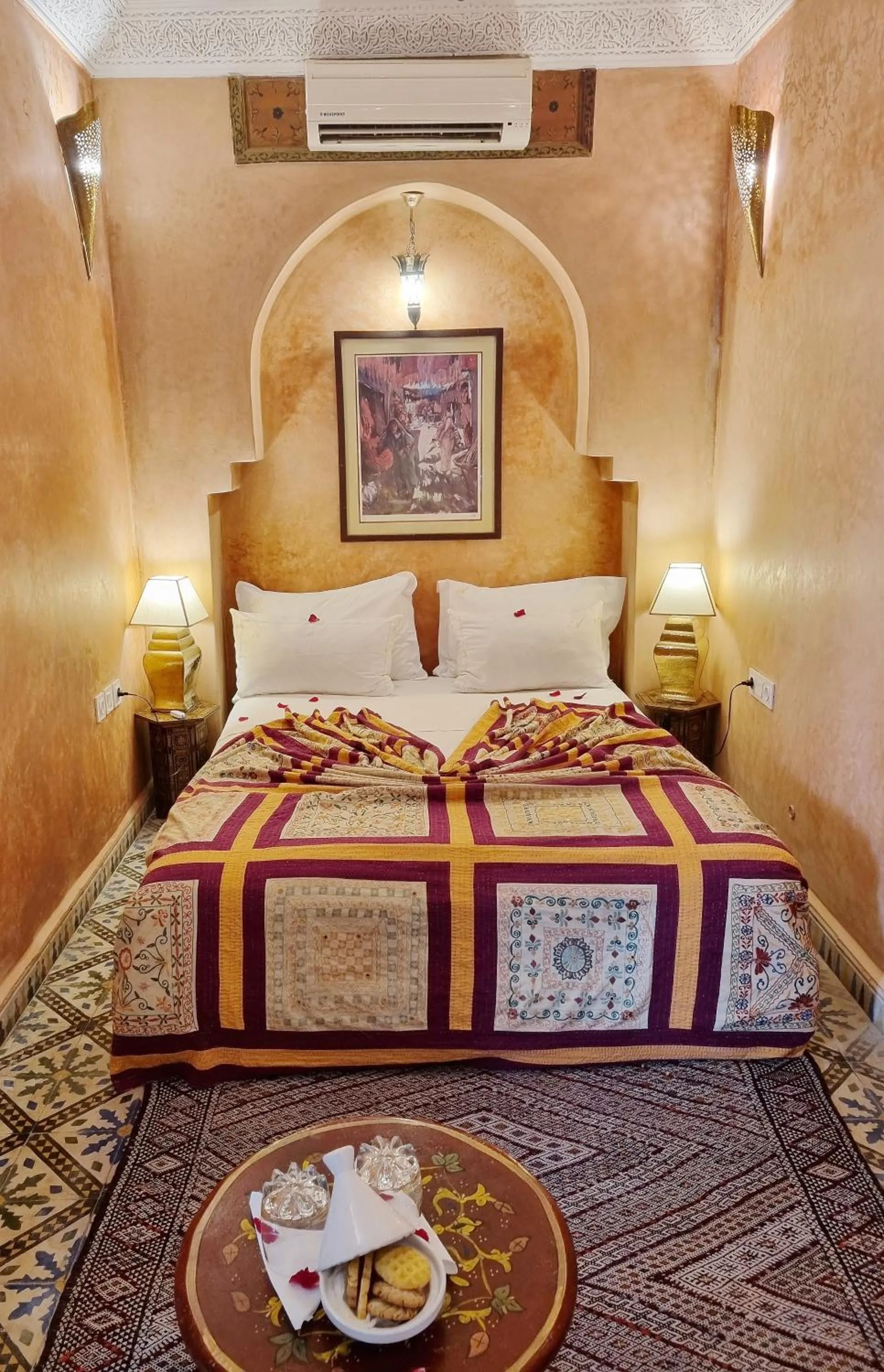 Bedroom, Bed in Riad Adriana