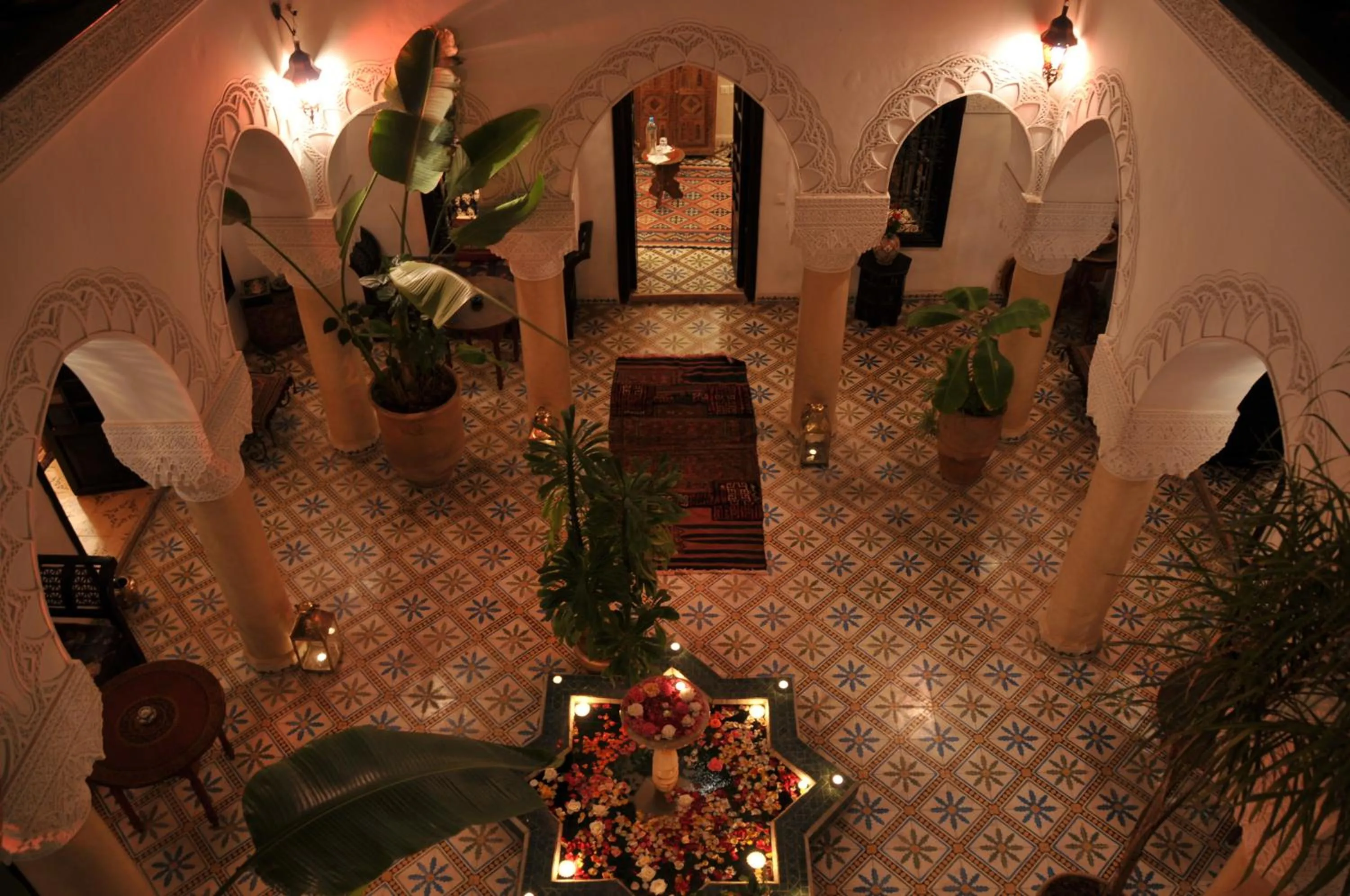 Balcony/Terrace in Riad Adriana