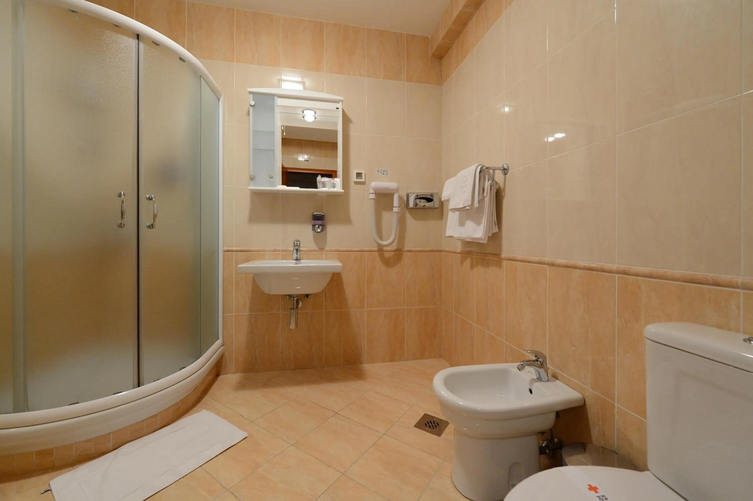 Bathroom in Hotel Orasac