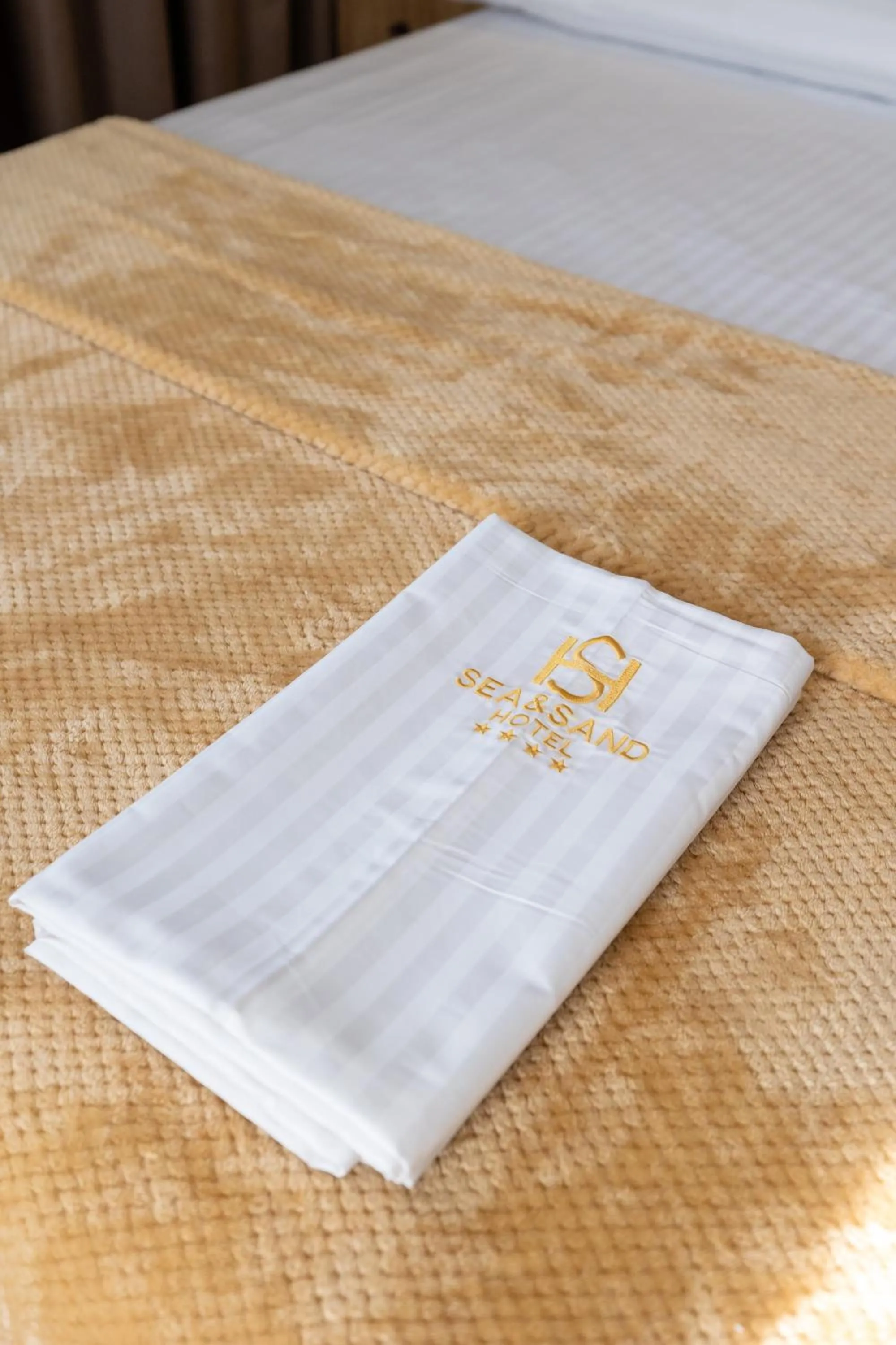 Bed in Sea & Sand Hotel