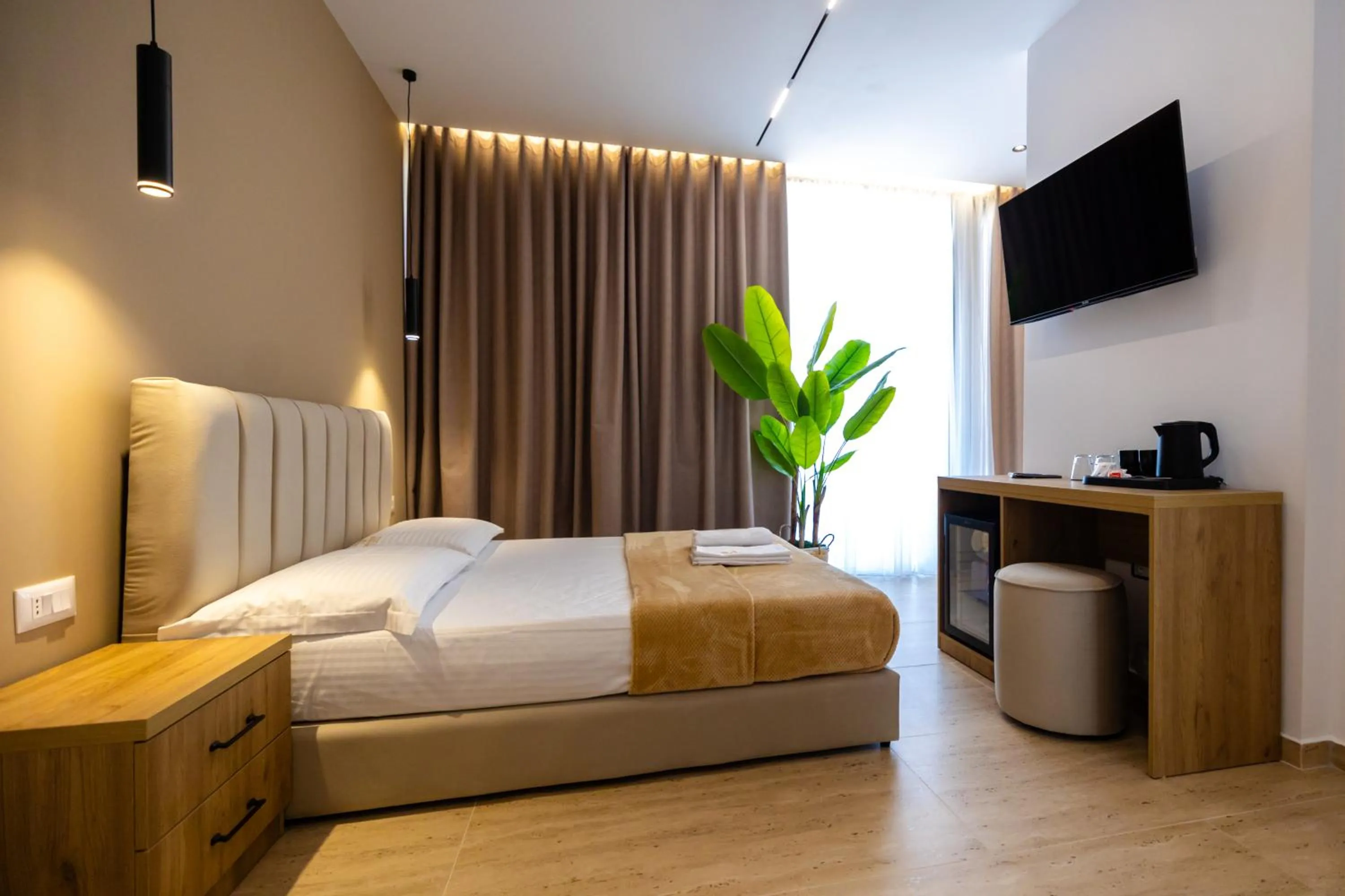 Bed in Sea & Sand Hotel