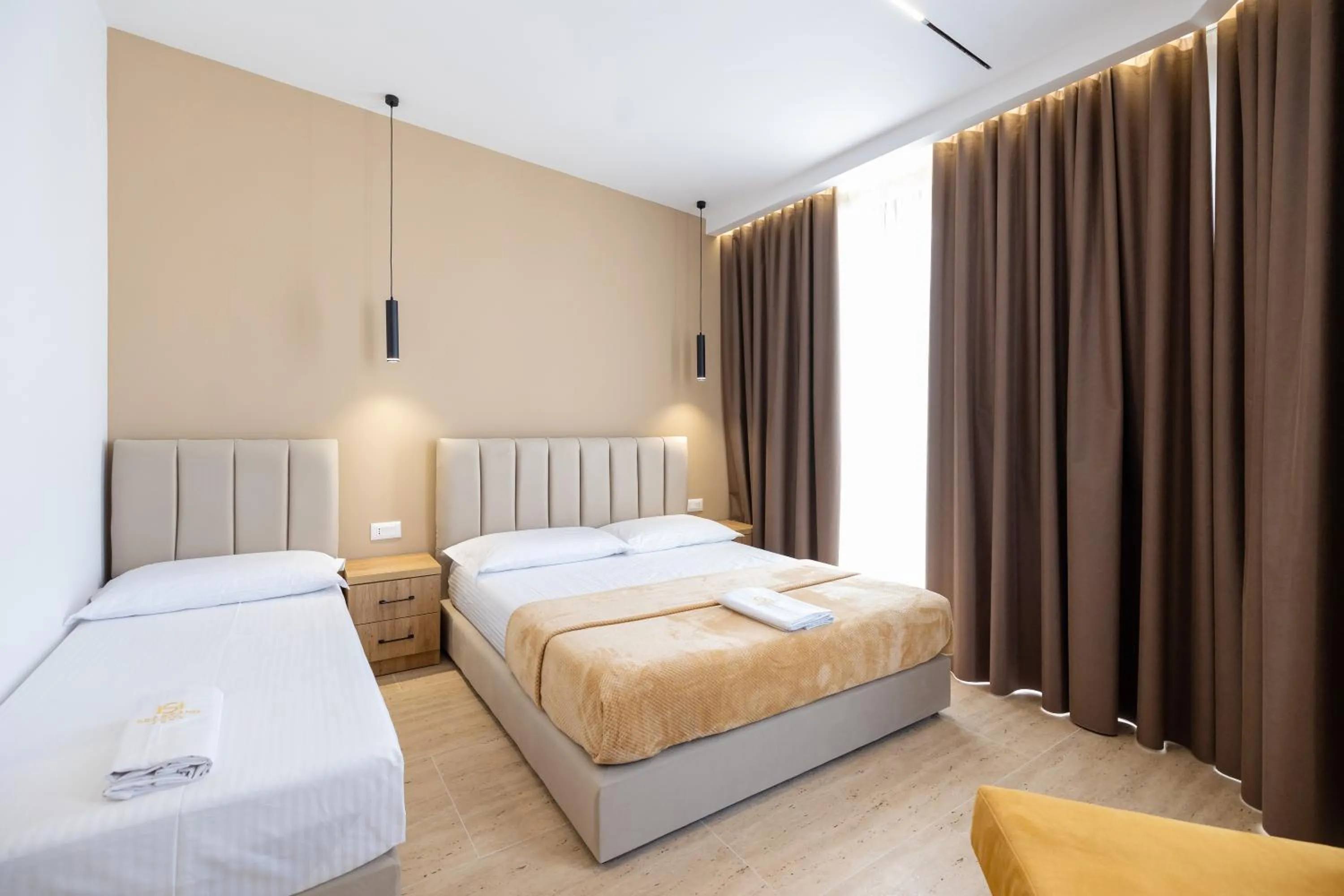 Bed in Sea & Sand Hotel