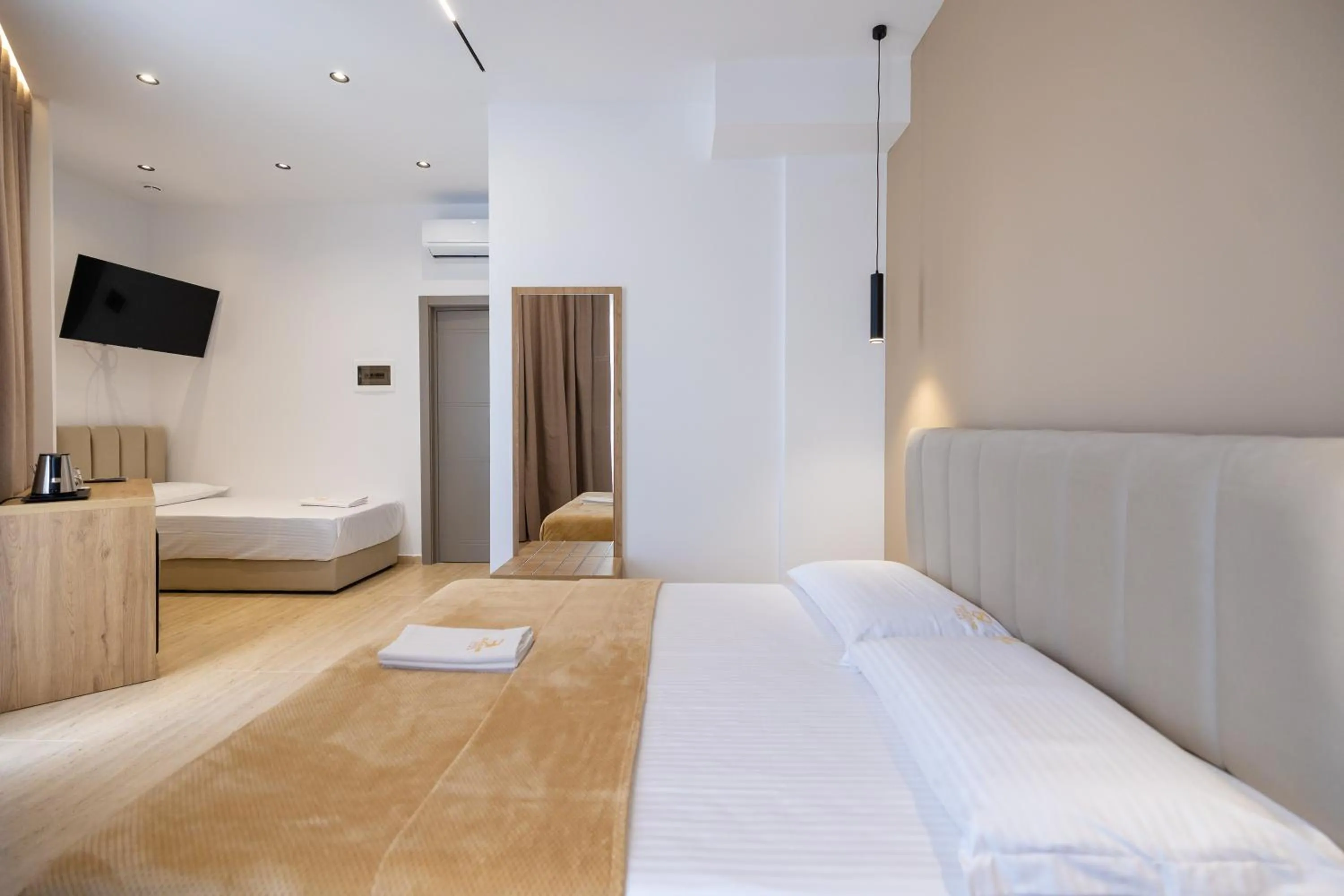 Bed in Sea & Sand Hotel