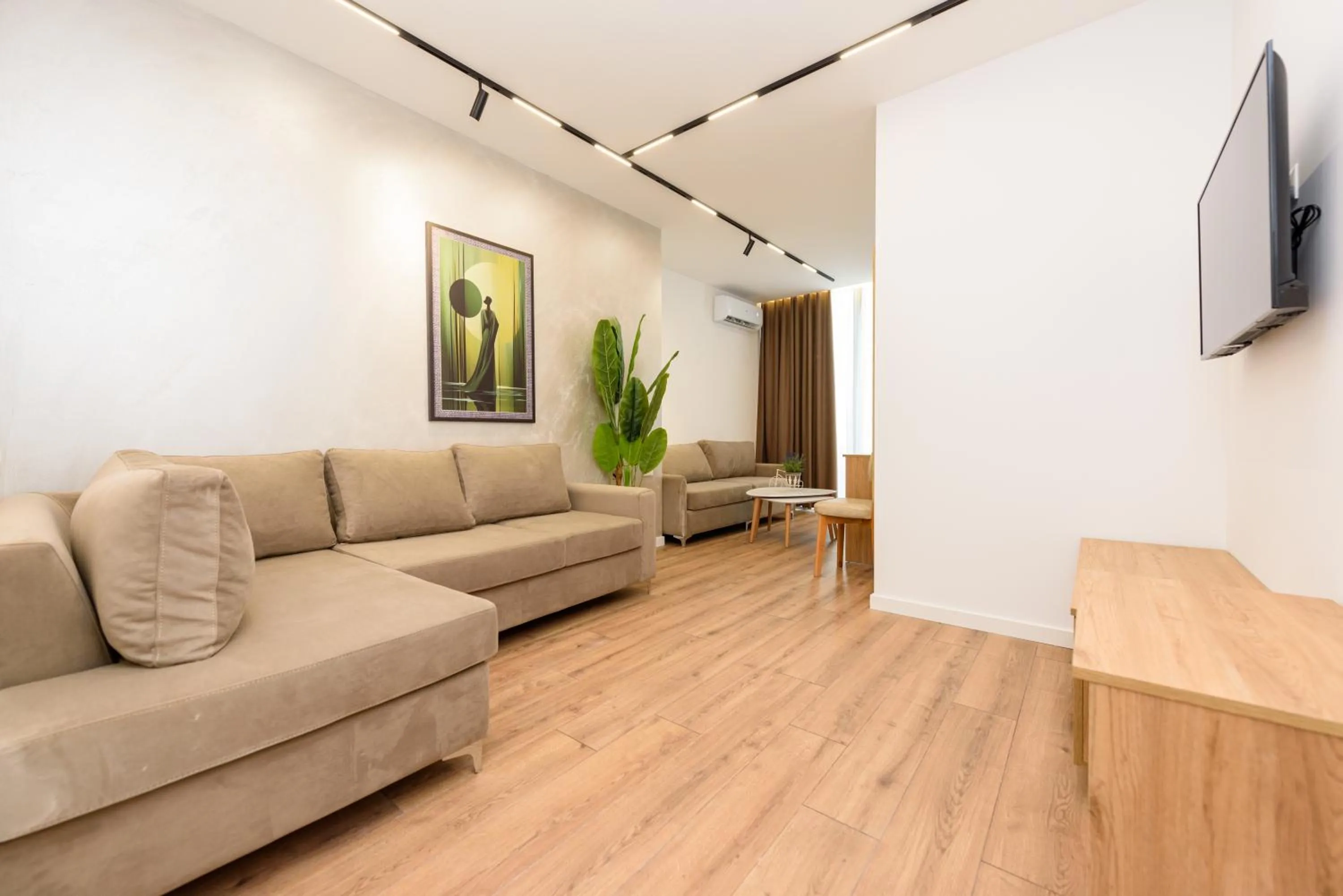 Communal lounge/ TV room in Sea & Sand Hotel