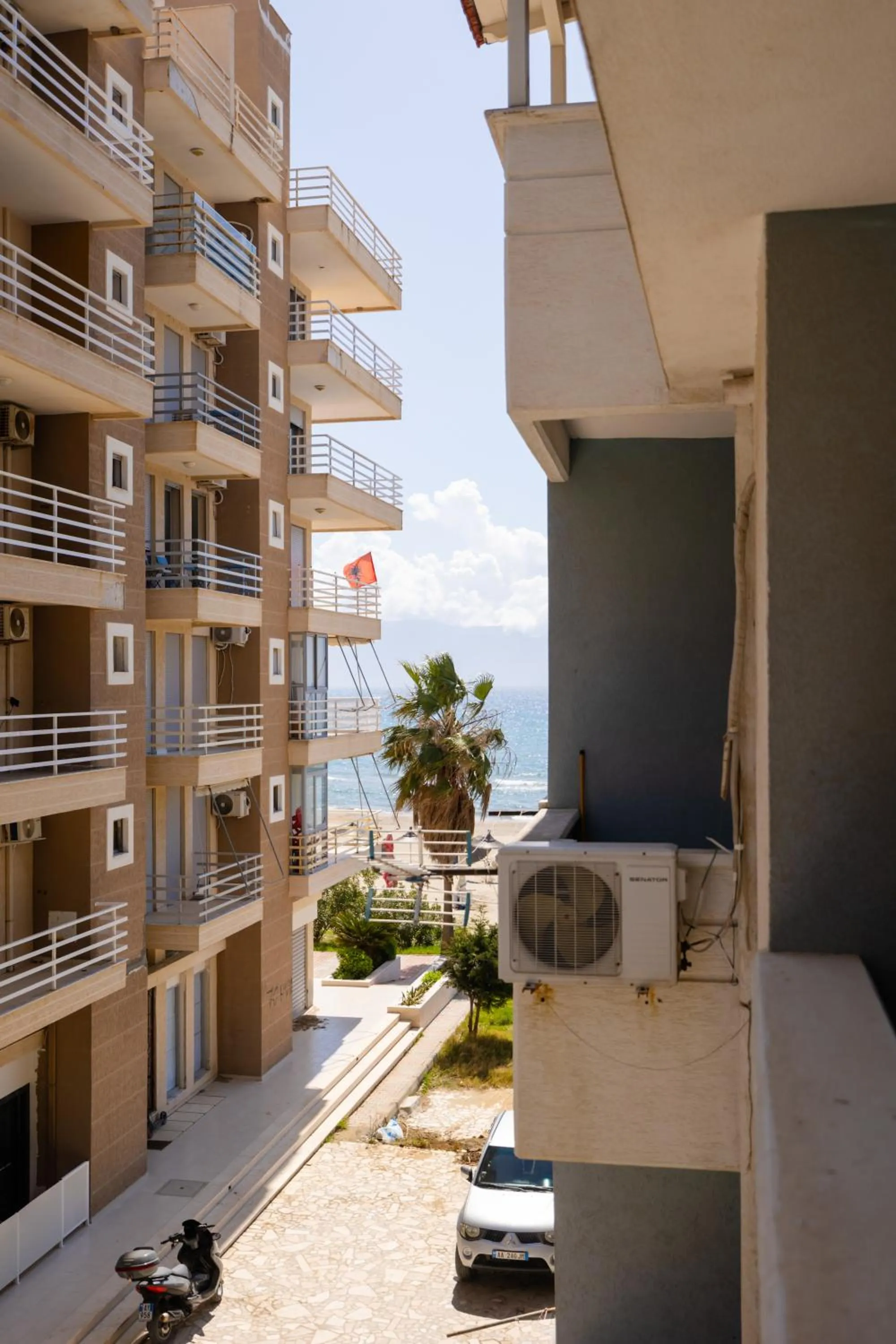 Property building in Sea & Sand Hotel