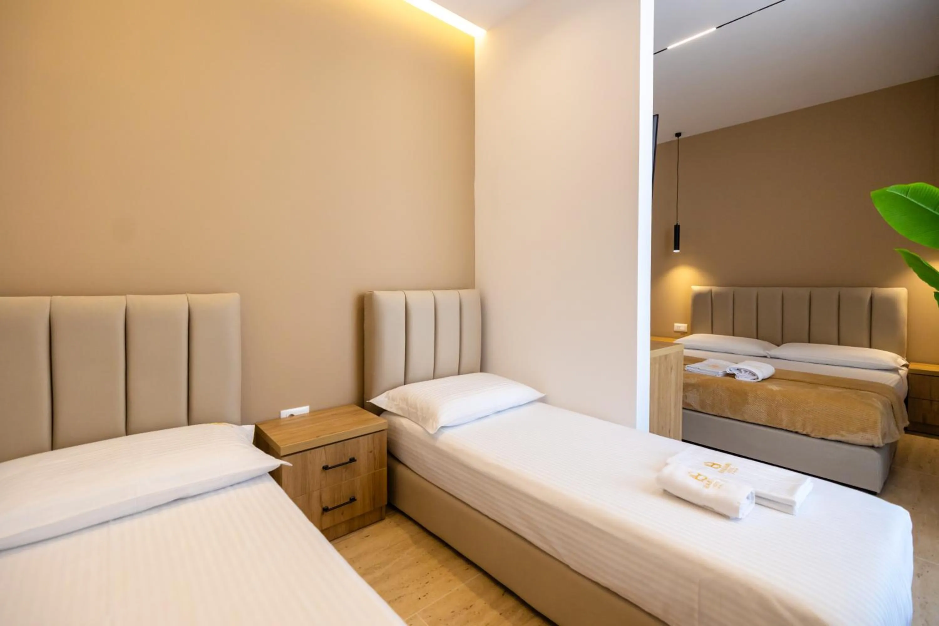 Bed in Sea & Sand Hotel