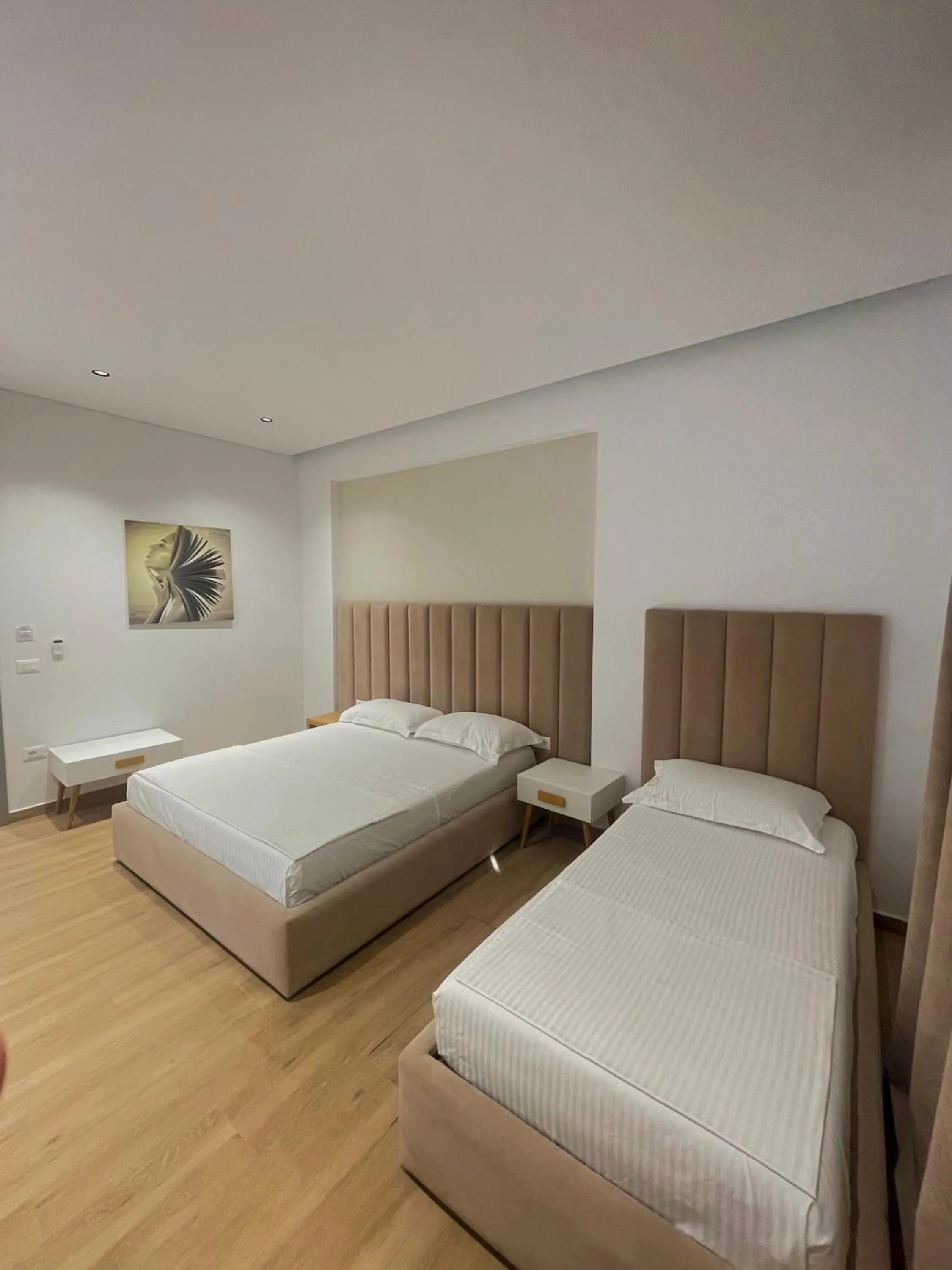 Bed in Sea & Sand Hotel