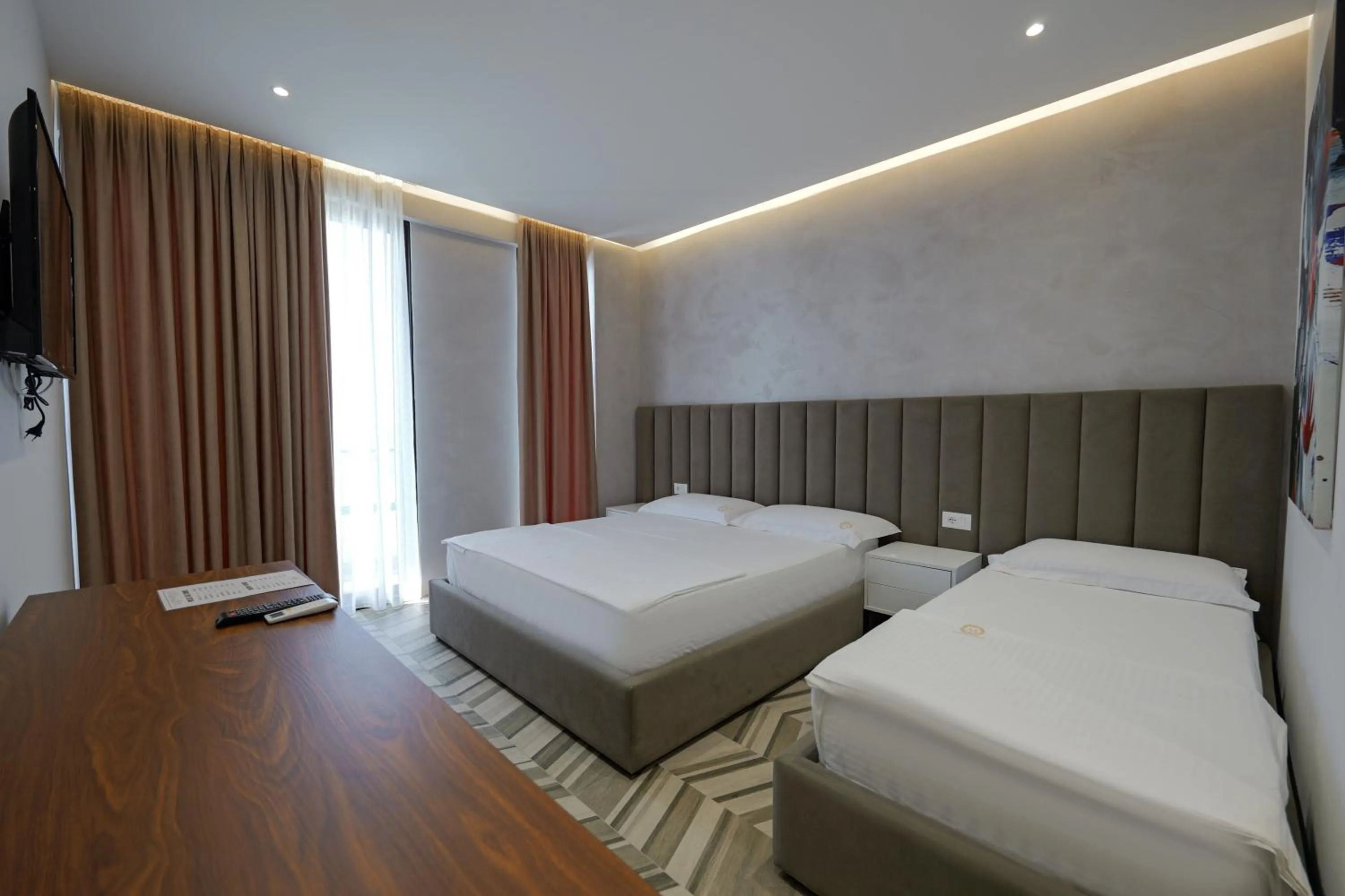 Bed in Sea & Sand Hotel