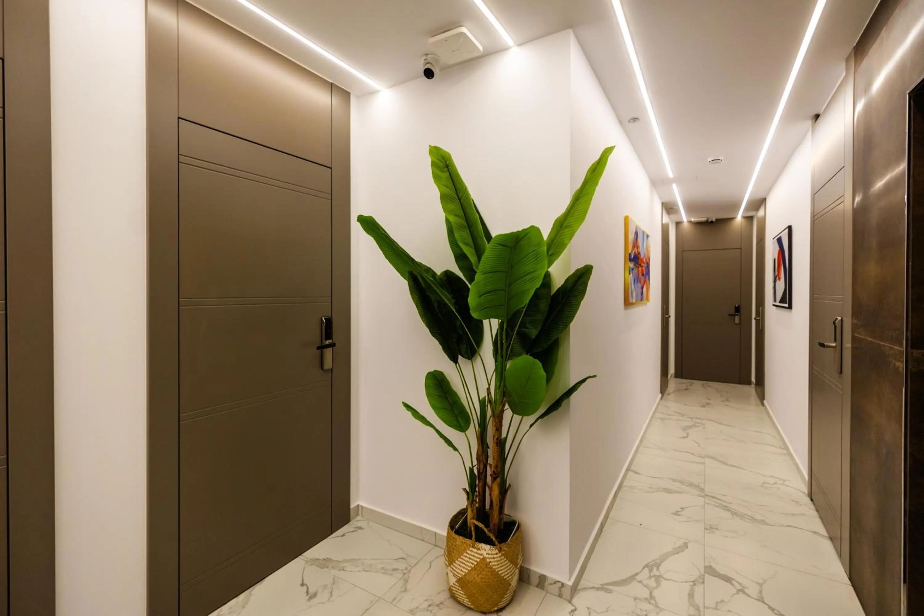 elevator in Sea & Sand Hotel