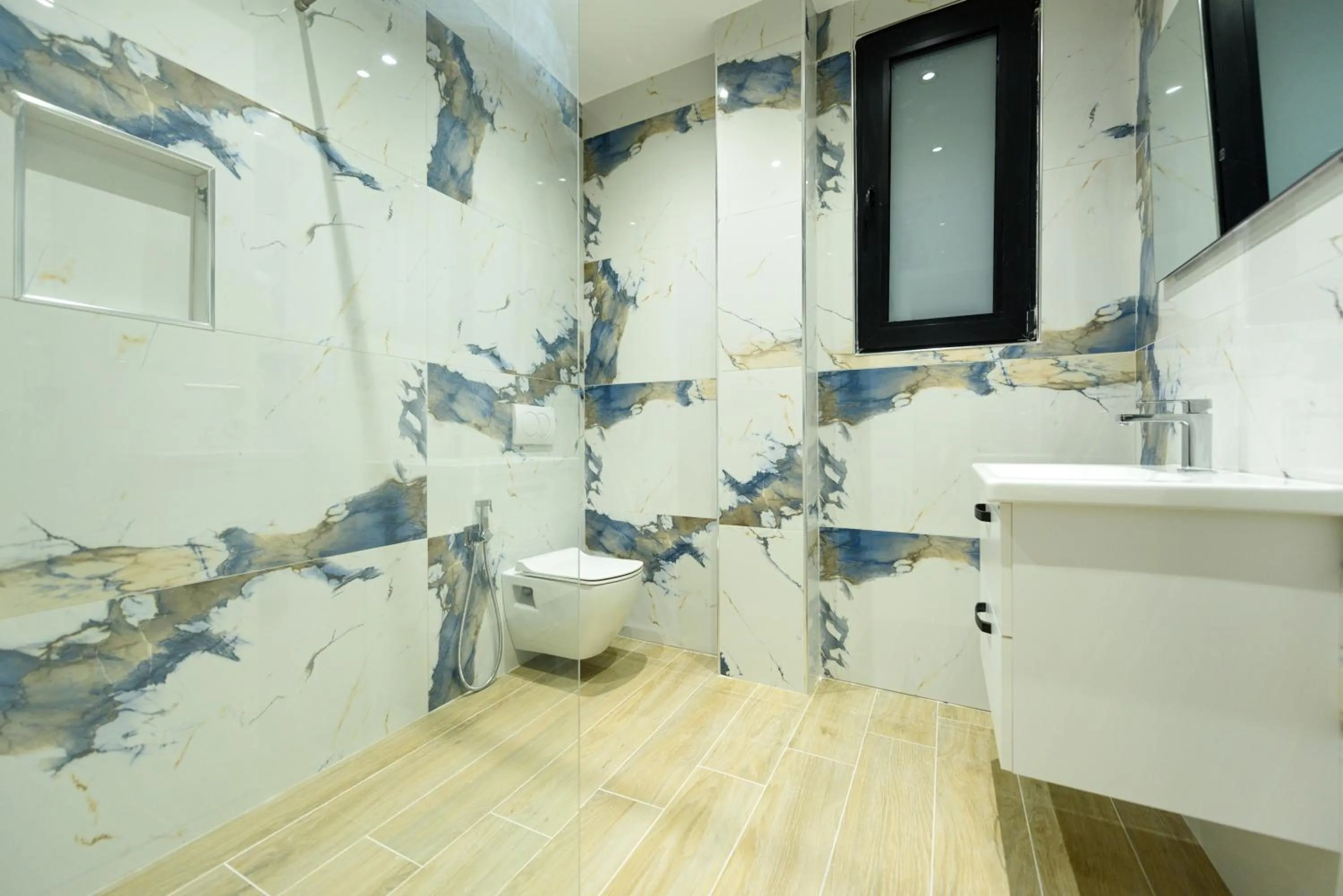 Shower in Sea & Sand Hotel