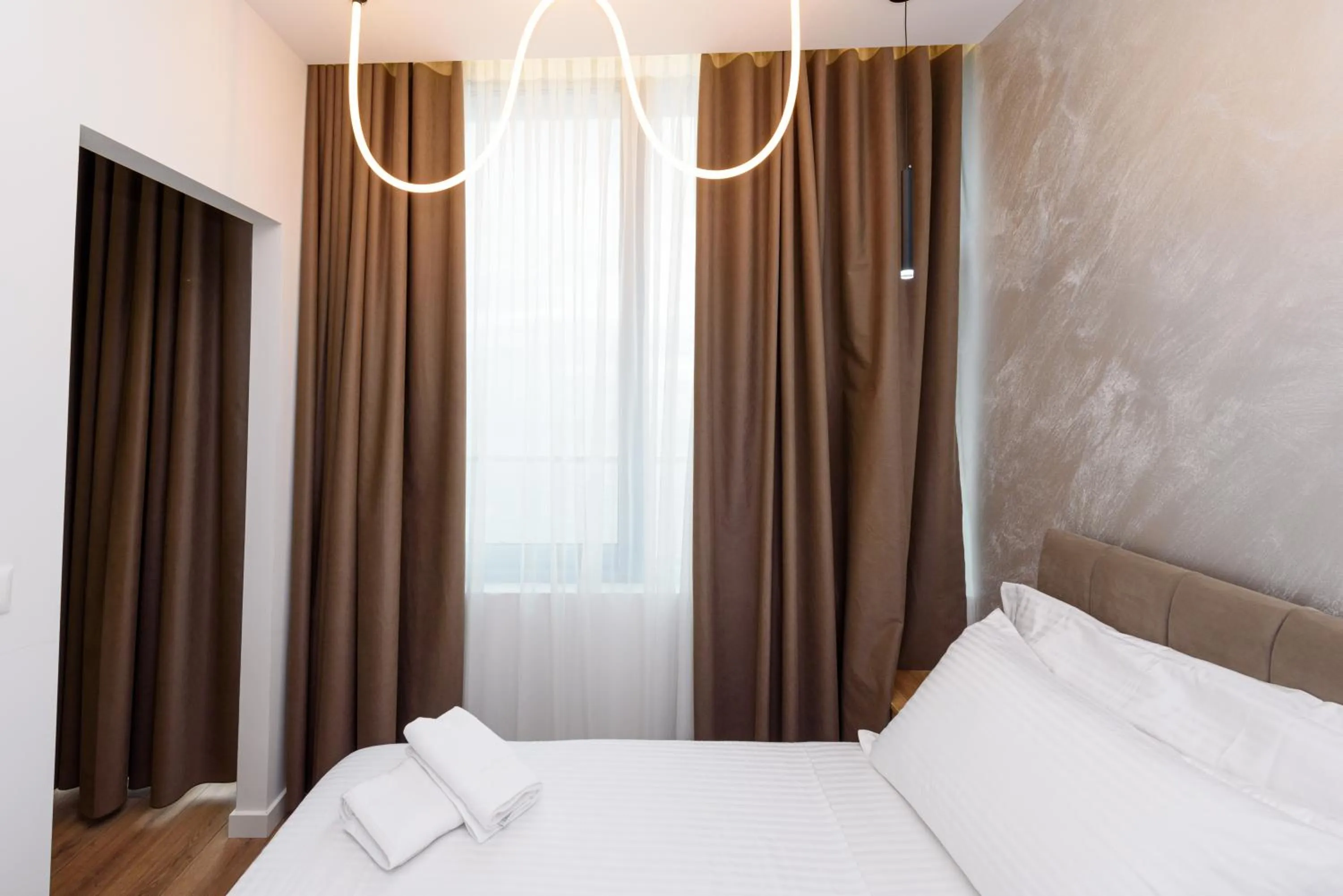 Bed in Sea & Sand Hotel