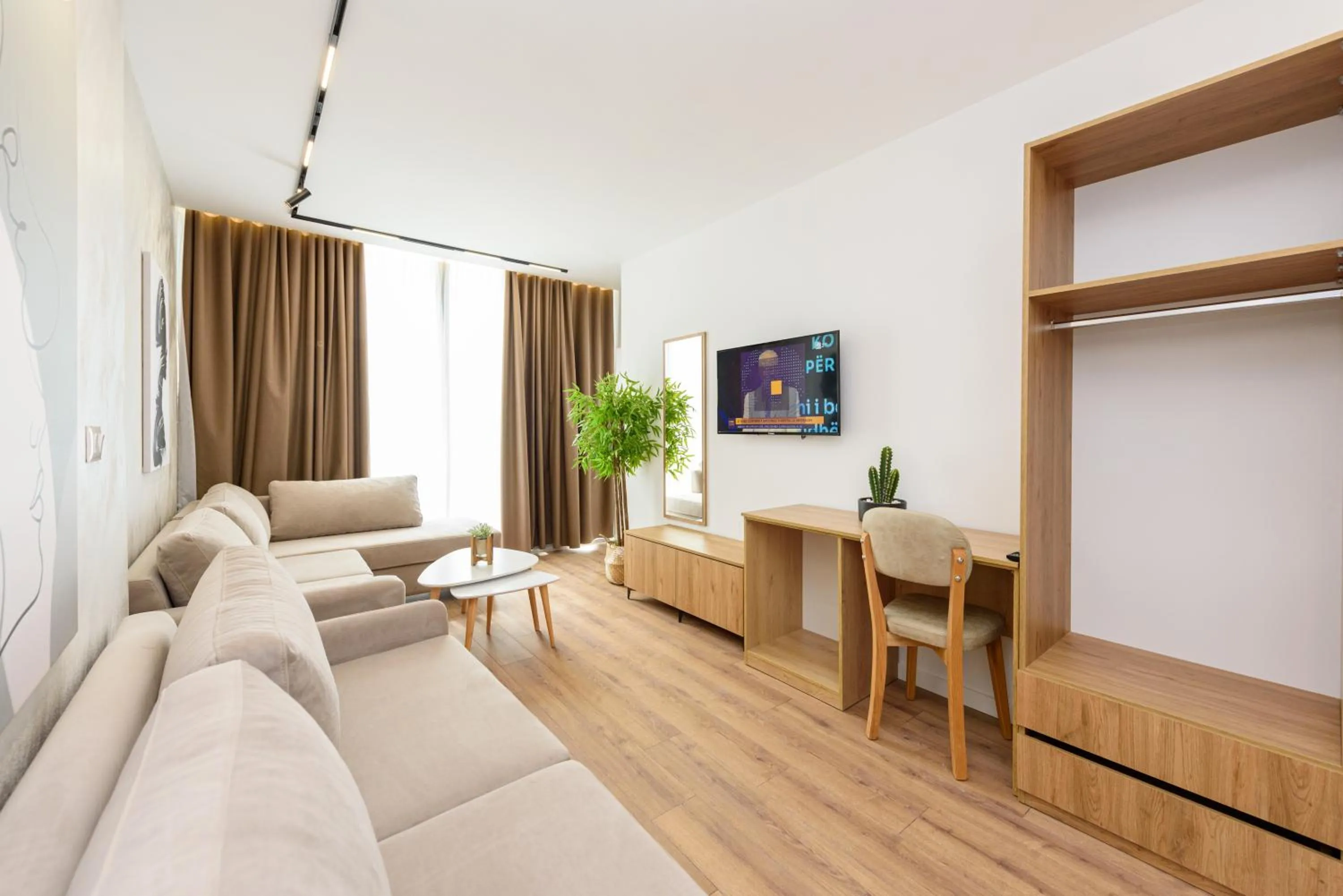 Communal lounge/ TV room in Sea & Sand Hotel