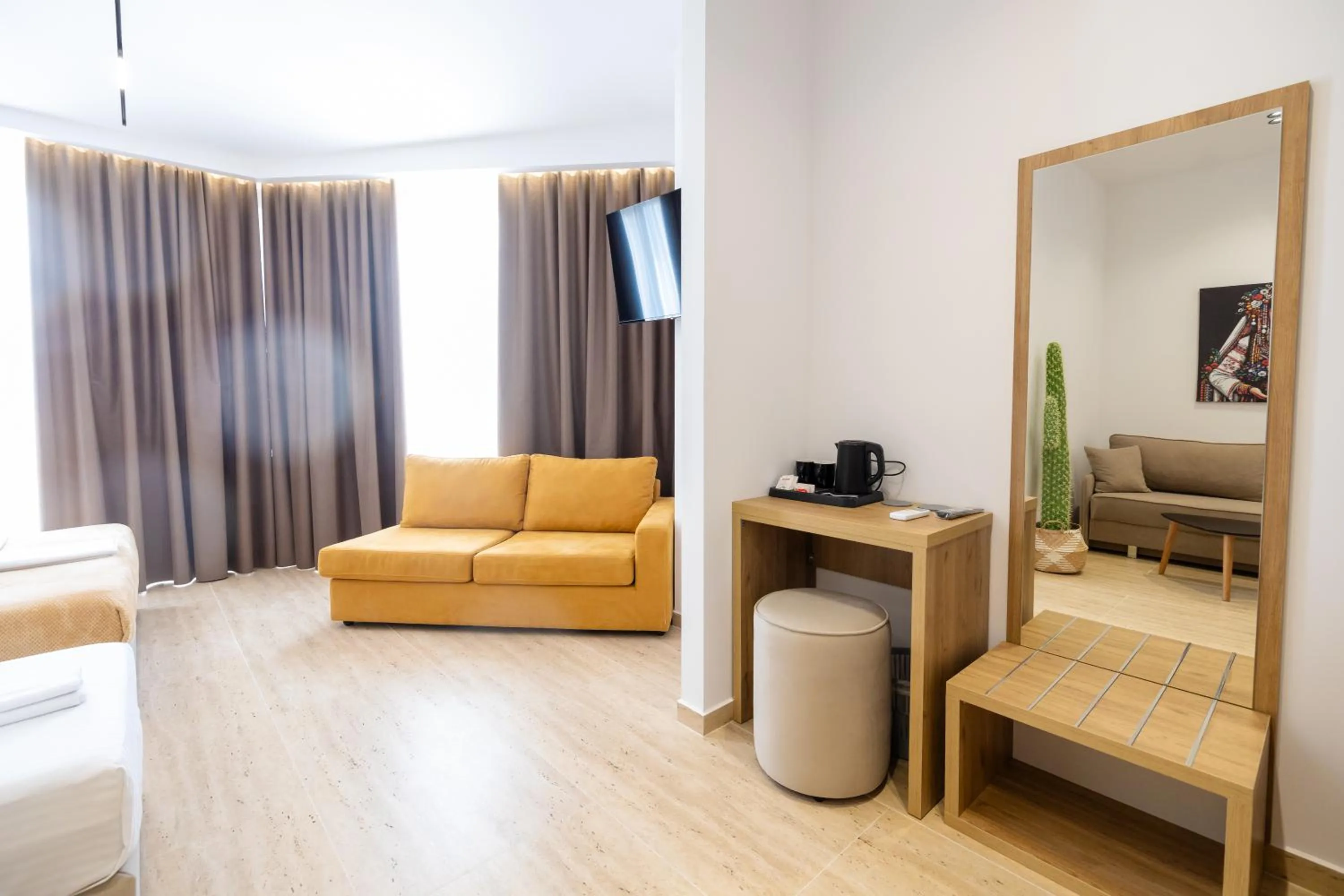 Bed in Sea & Sand Hotel