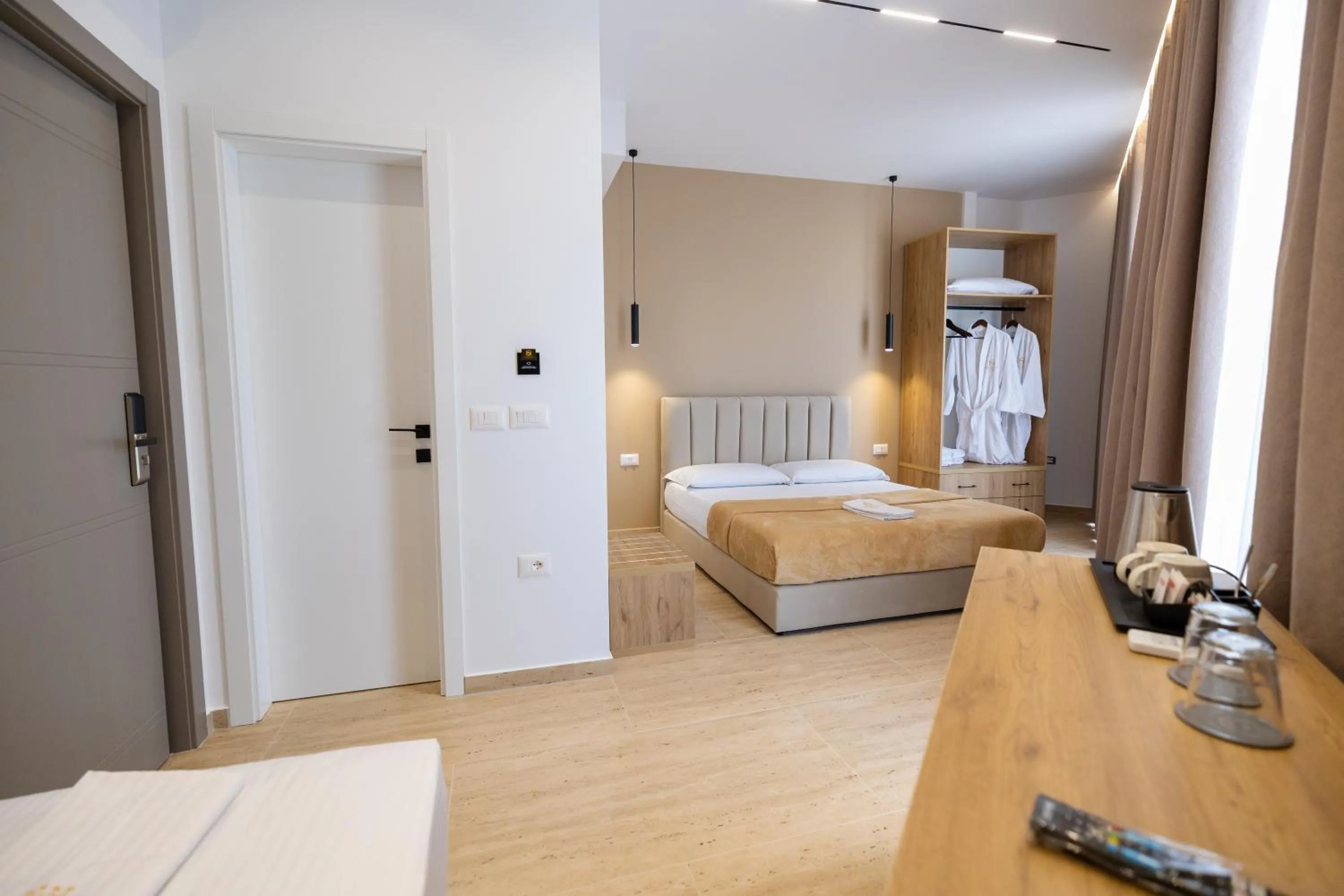 Bed in Sea & Sand Hotel