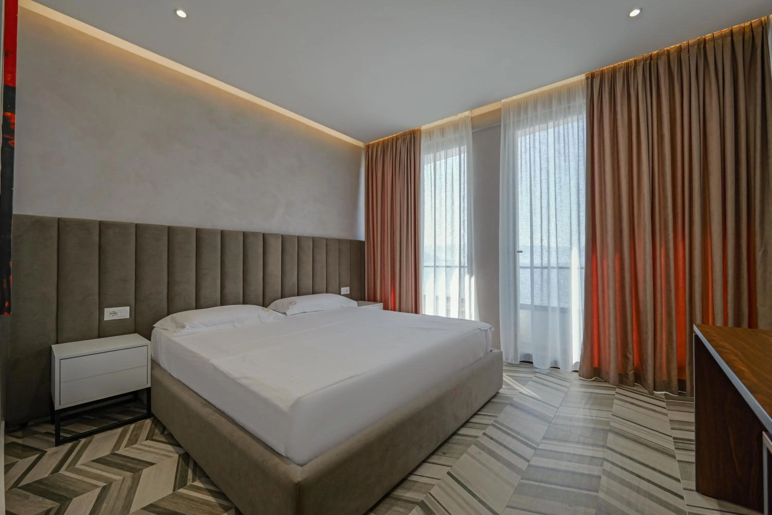 Bed in Sea & Sand Hotel