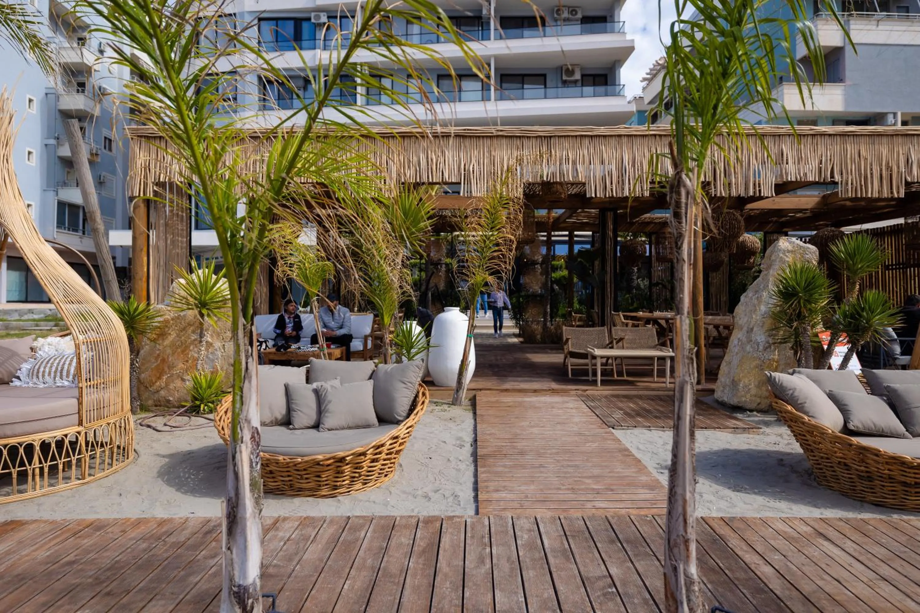 Property building in Sea & Sand Hotel