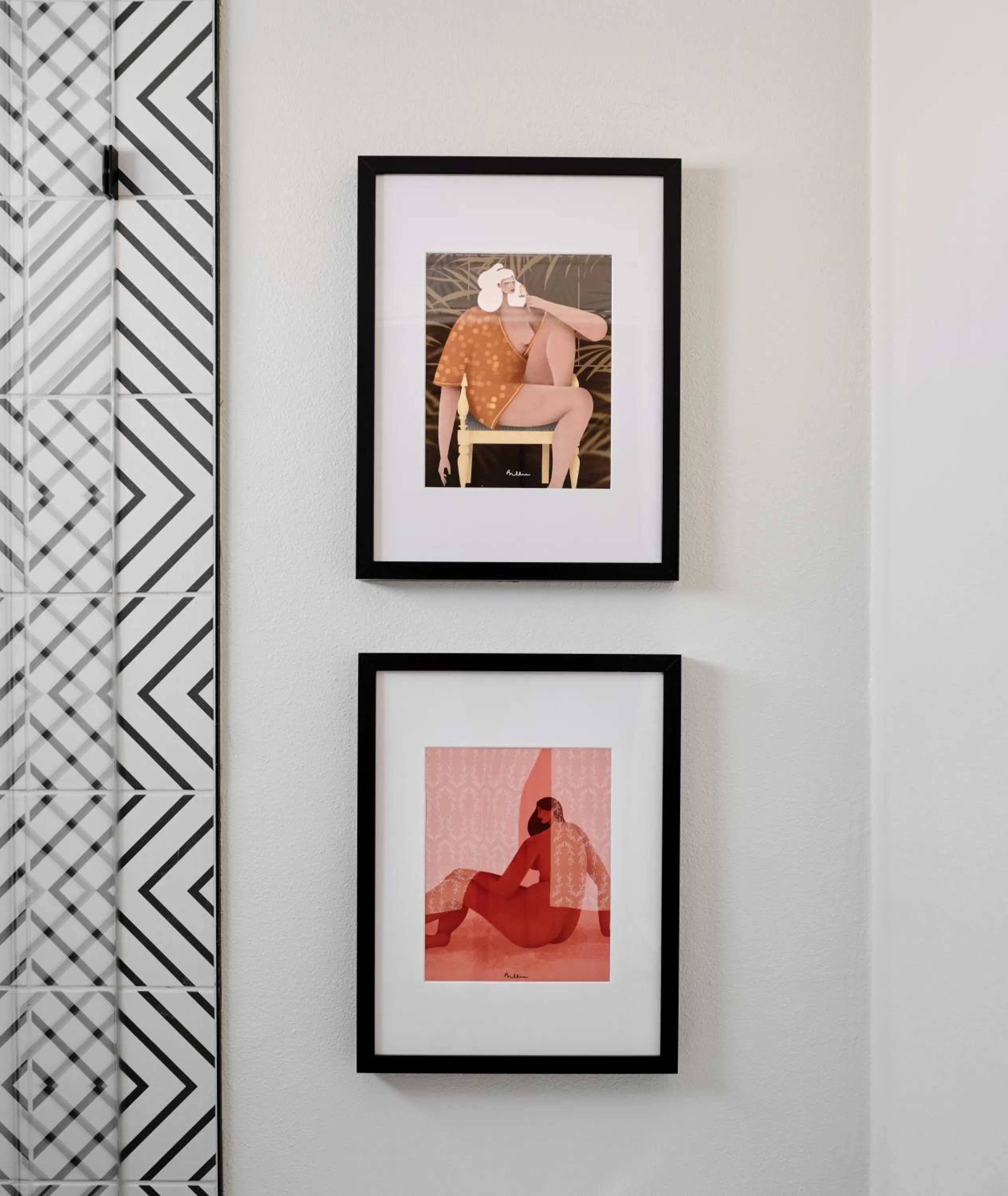 Bathroom in Midcentury Couples Designer Loft - Casa Tuya
