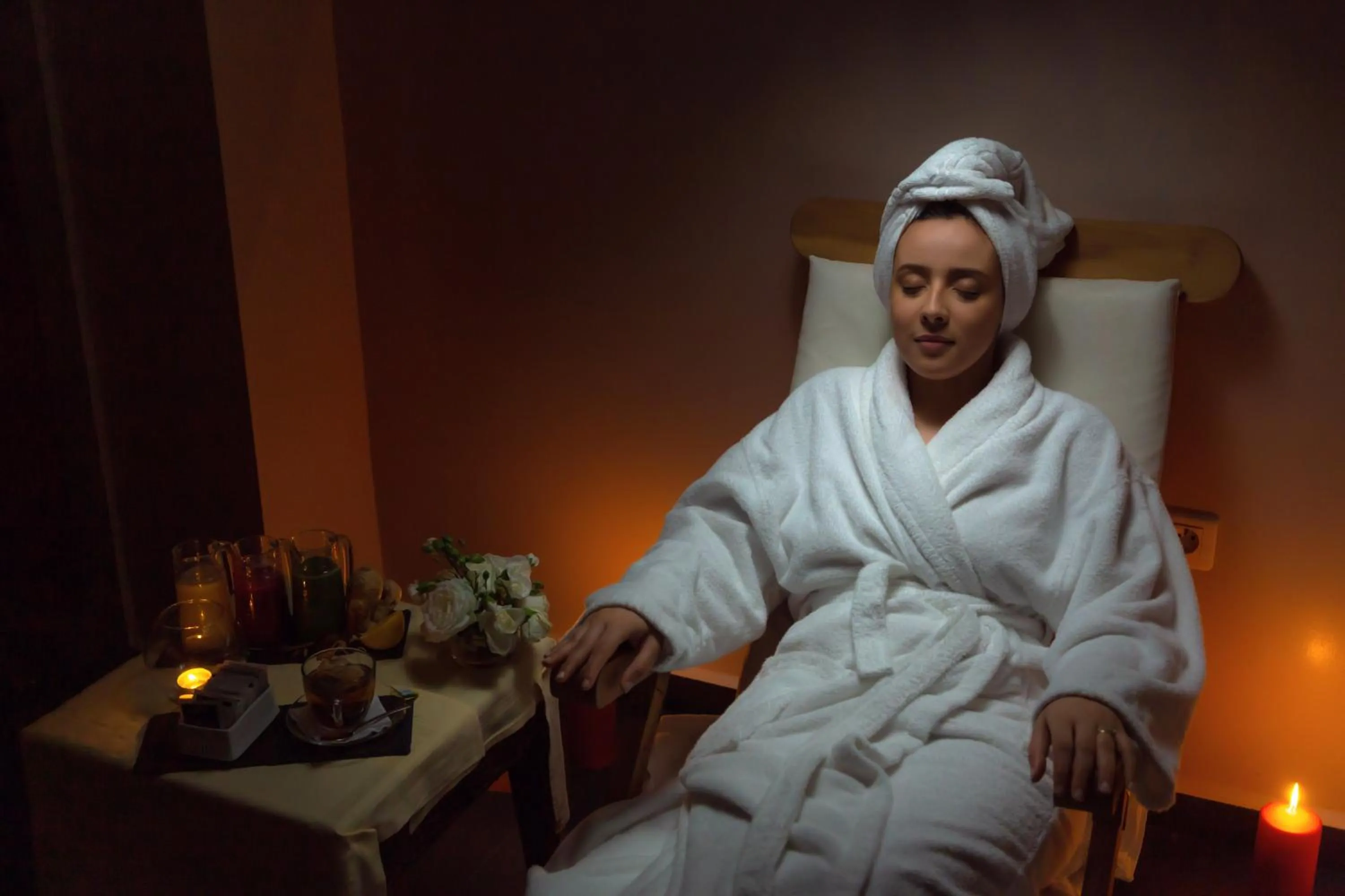 Spa and wellness centre/facilities in Idou Anfa Hôtel & Spa