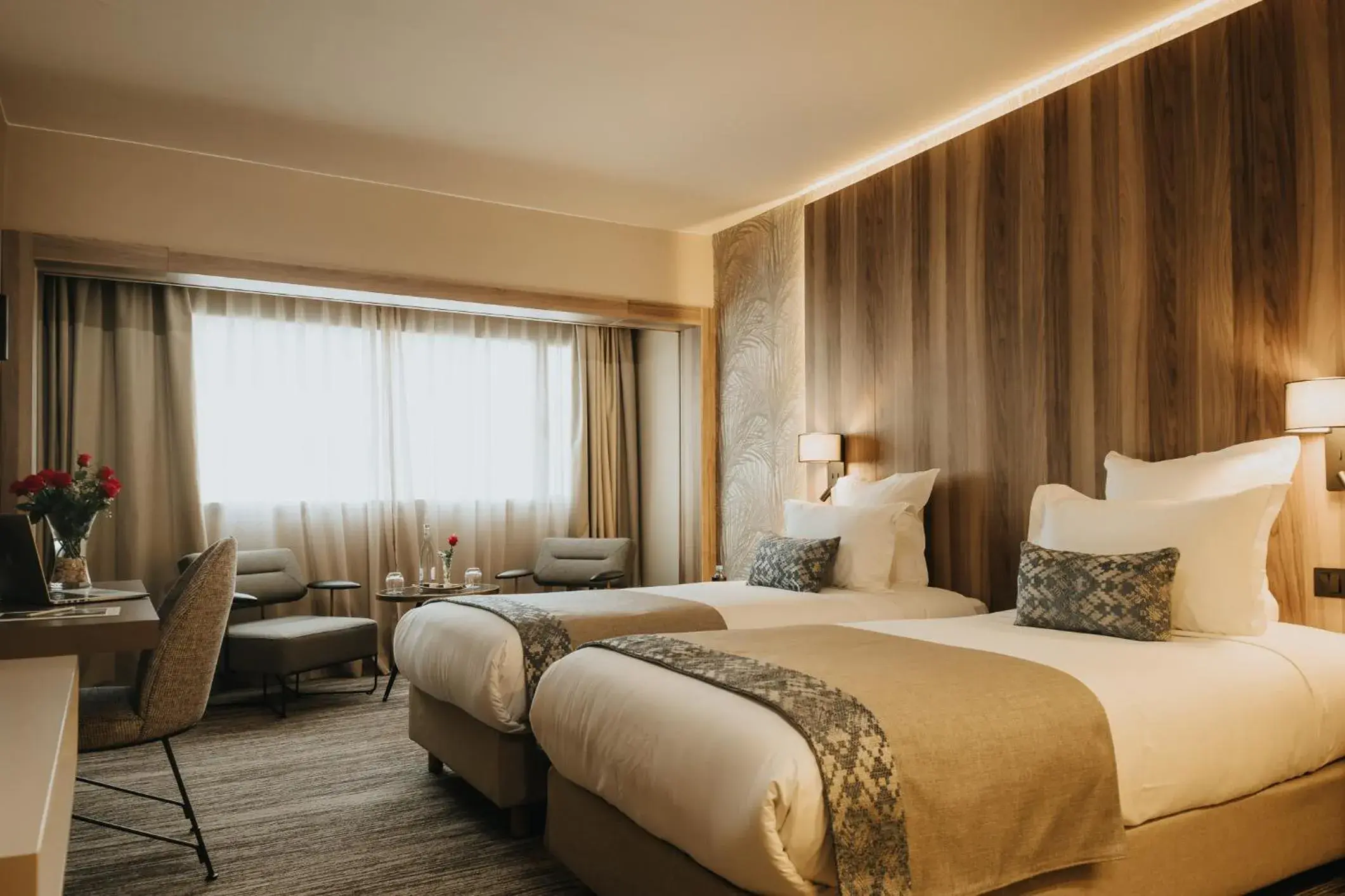 Deluxe Double Room in Idou Anfa Hôtel & Spa Deluxe Double Room in Idou Anfa Hôtel & Spa