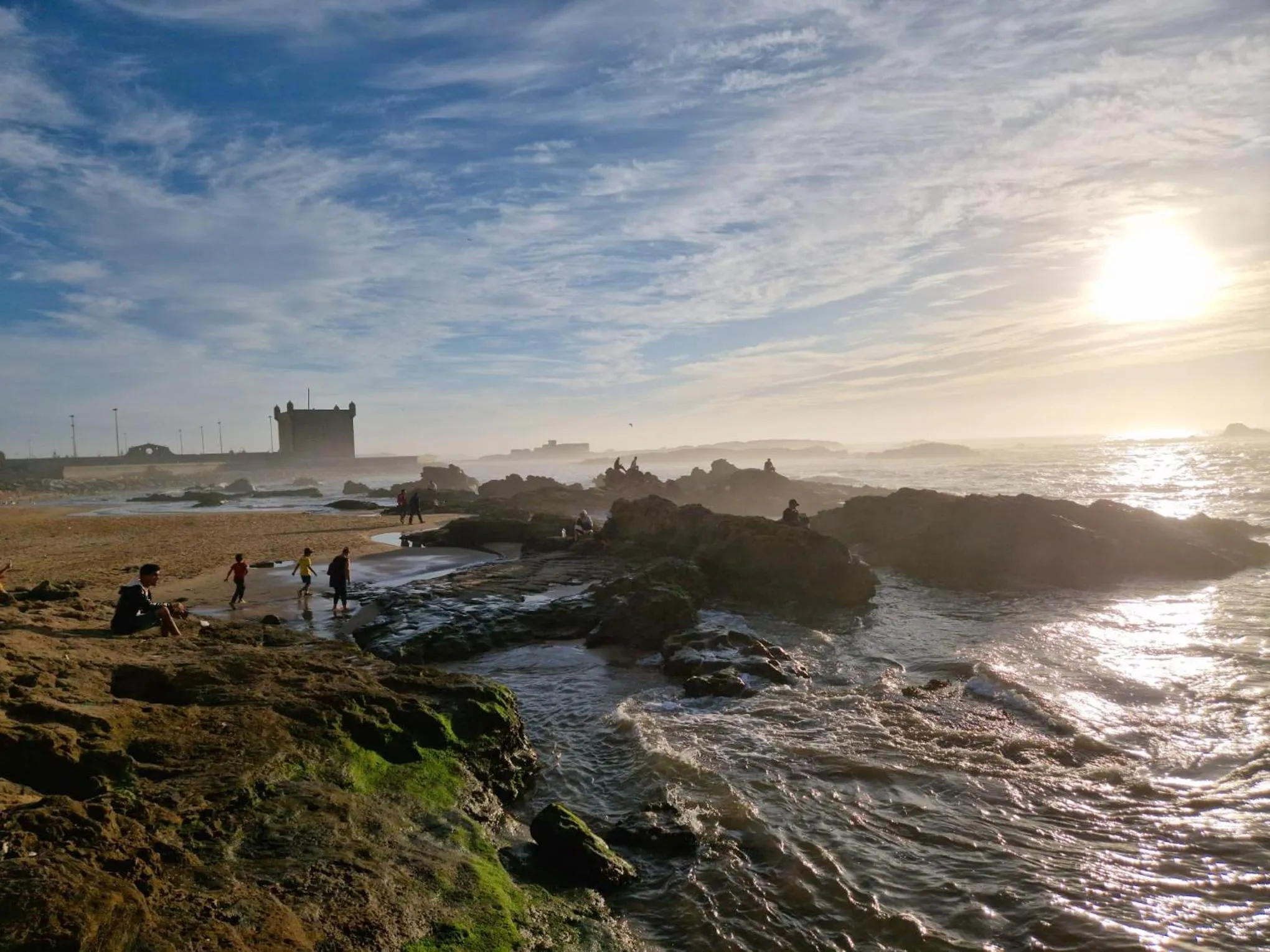 Sunset in Dar Nafoura-Mogador