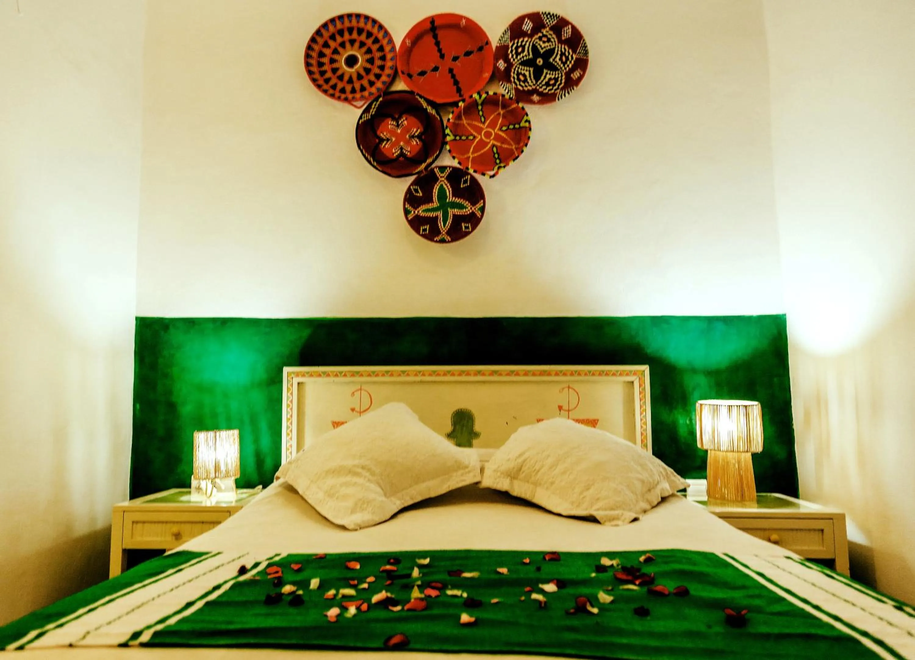 Bed in Dar Nafoura-Mogador