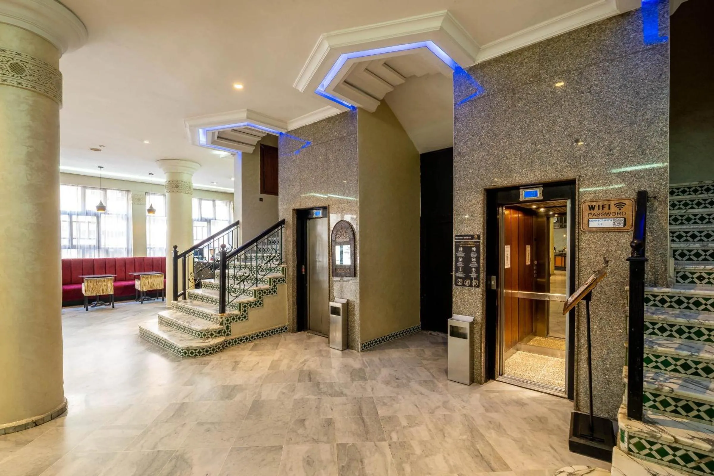 elevator in Hotel Casablanca City Center