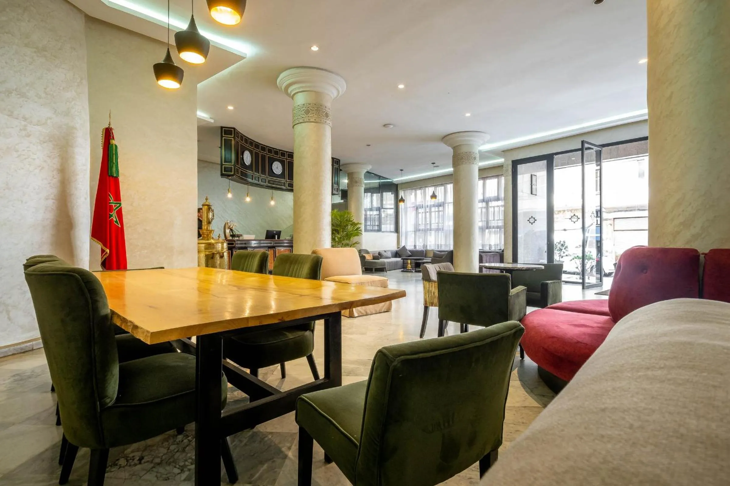 Living room in Hotel Casablanca City Center