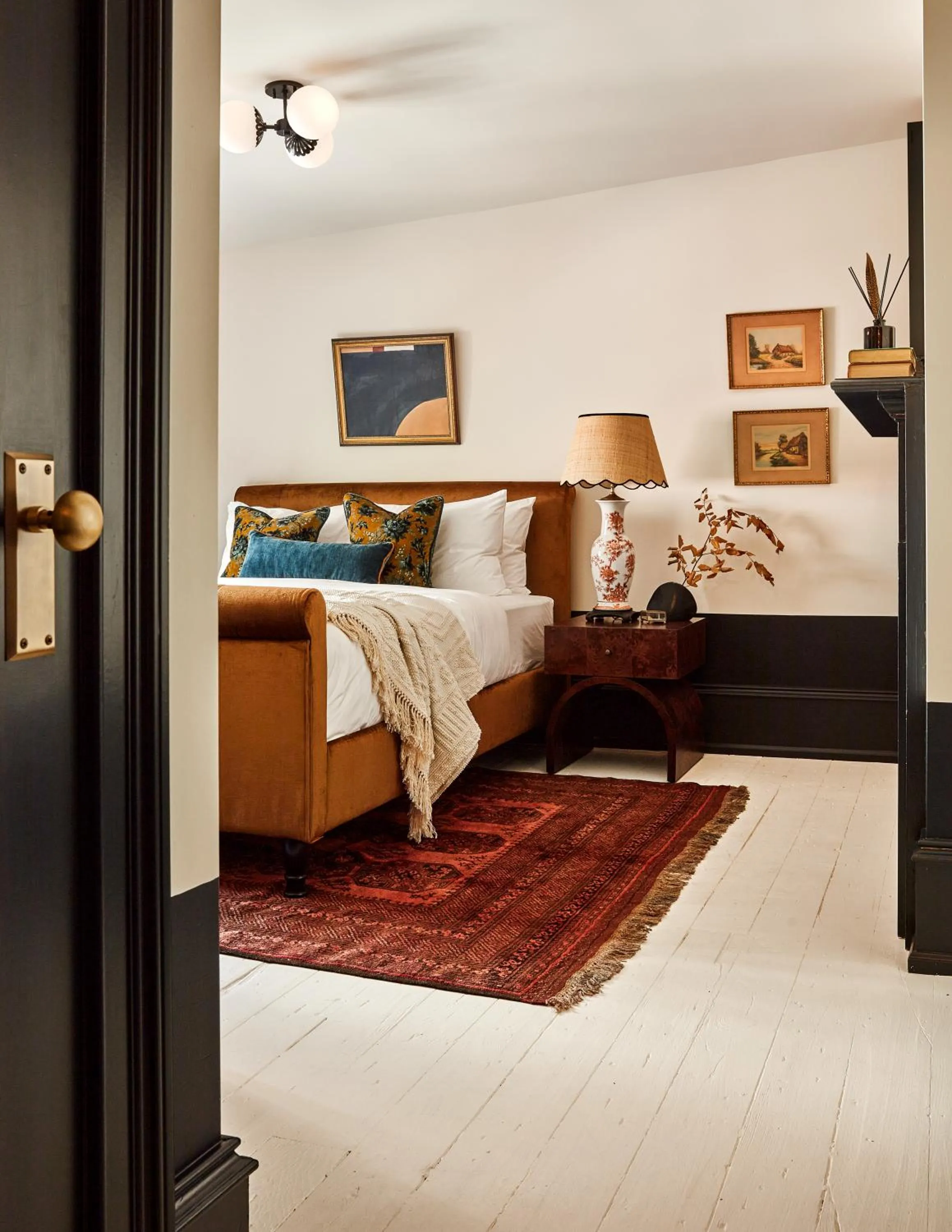 Bed in Guild House Hotel