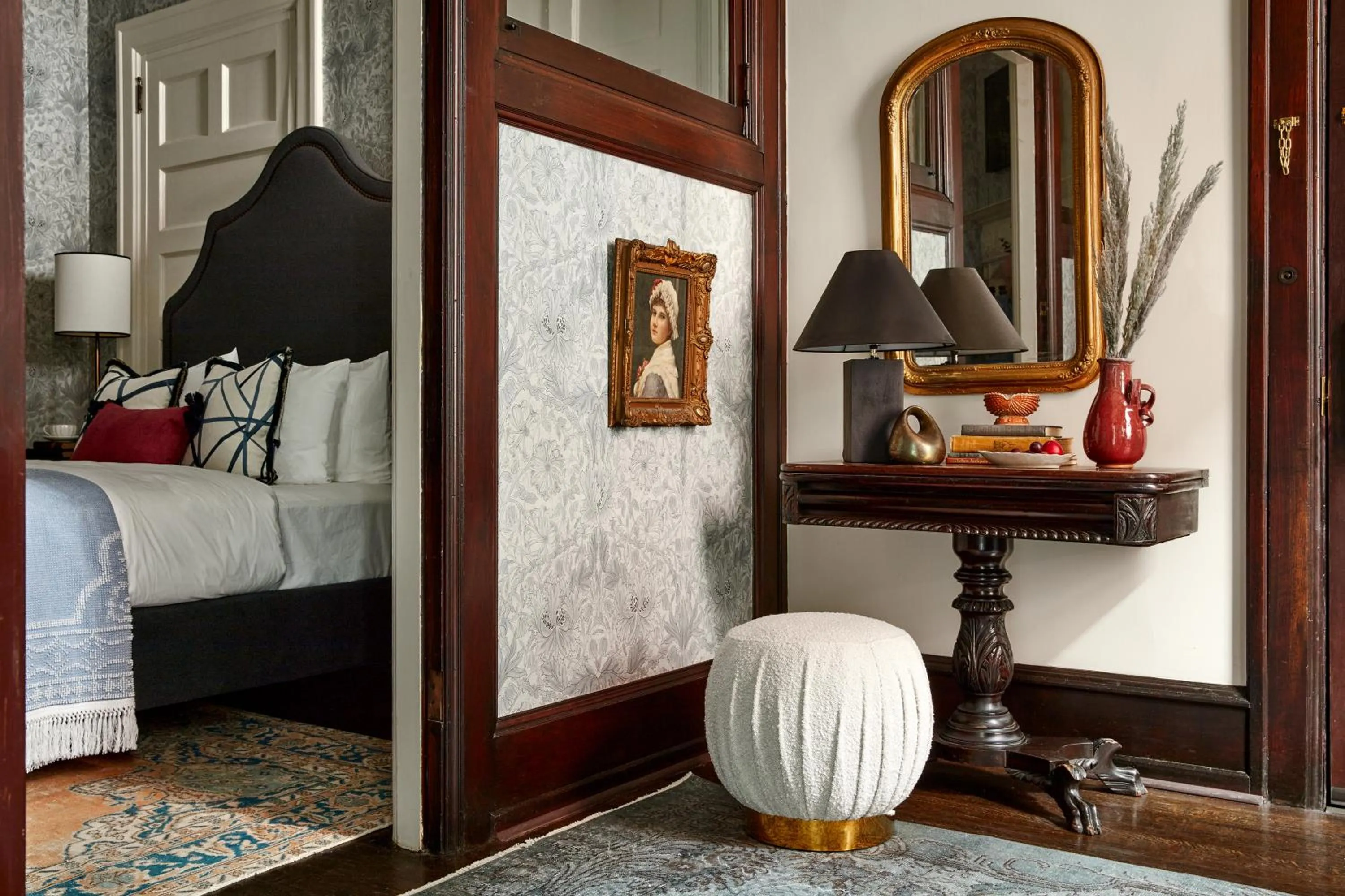 Bed in Guild House Hotel