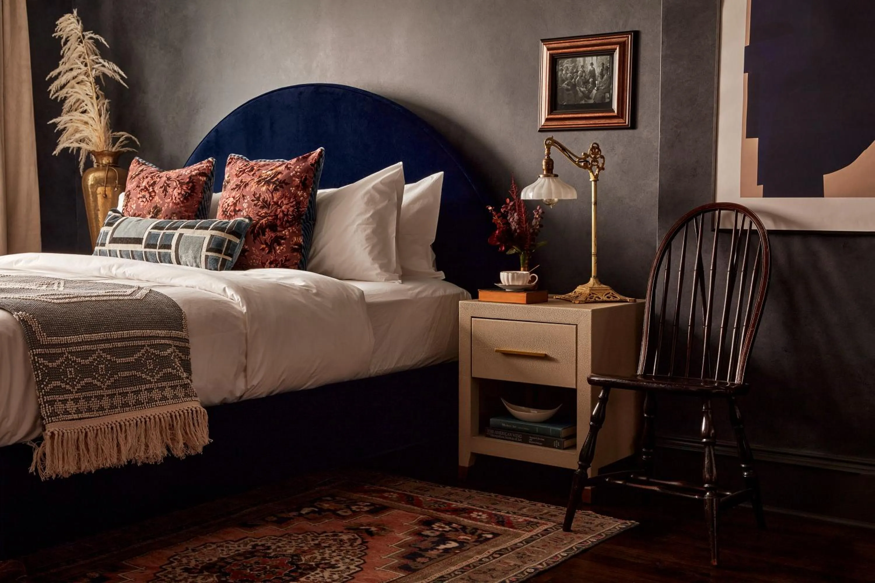 Bed in Guild House Hotel