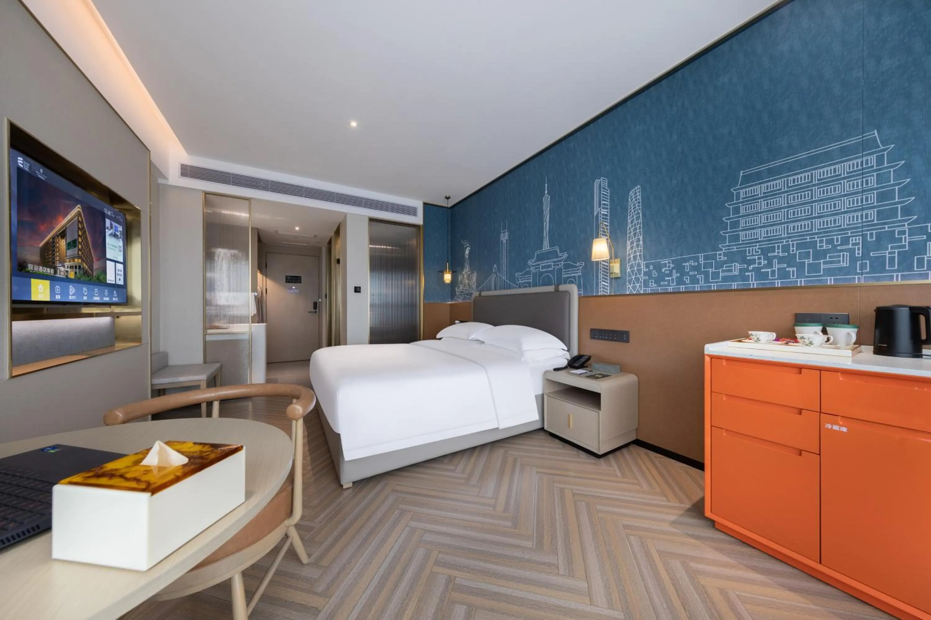 Bed in Guangzhou Baiyun Airport MeHood Liz Hotel Free Shuttle Bus to Airport