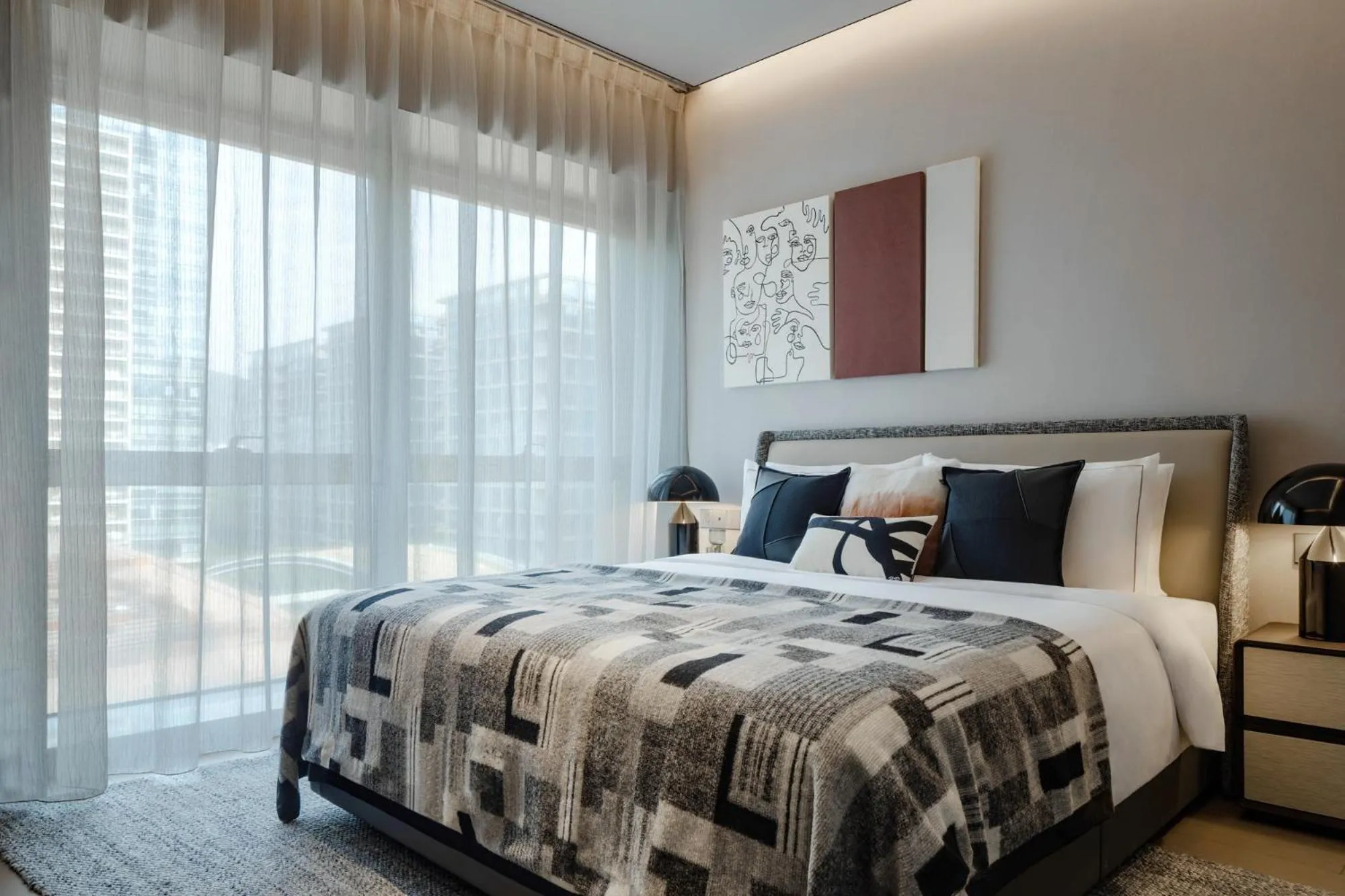 Bedroom, Bed in Artisse Place - Access to 4000 sqm Fusion Wellness Centre and 800 sqm Indoor Swimming Pool