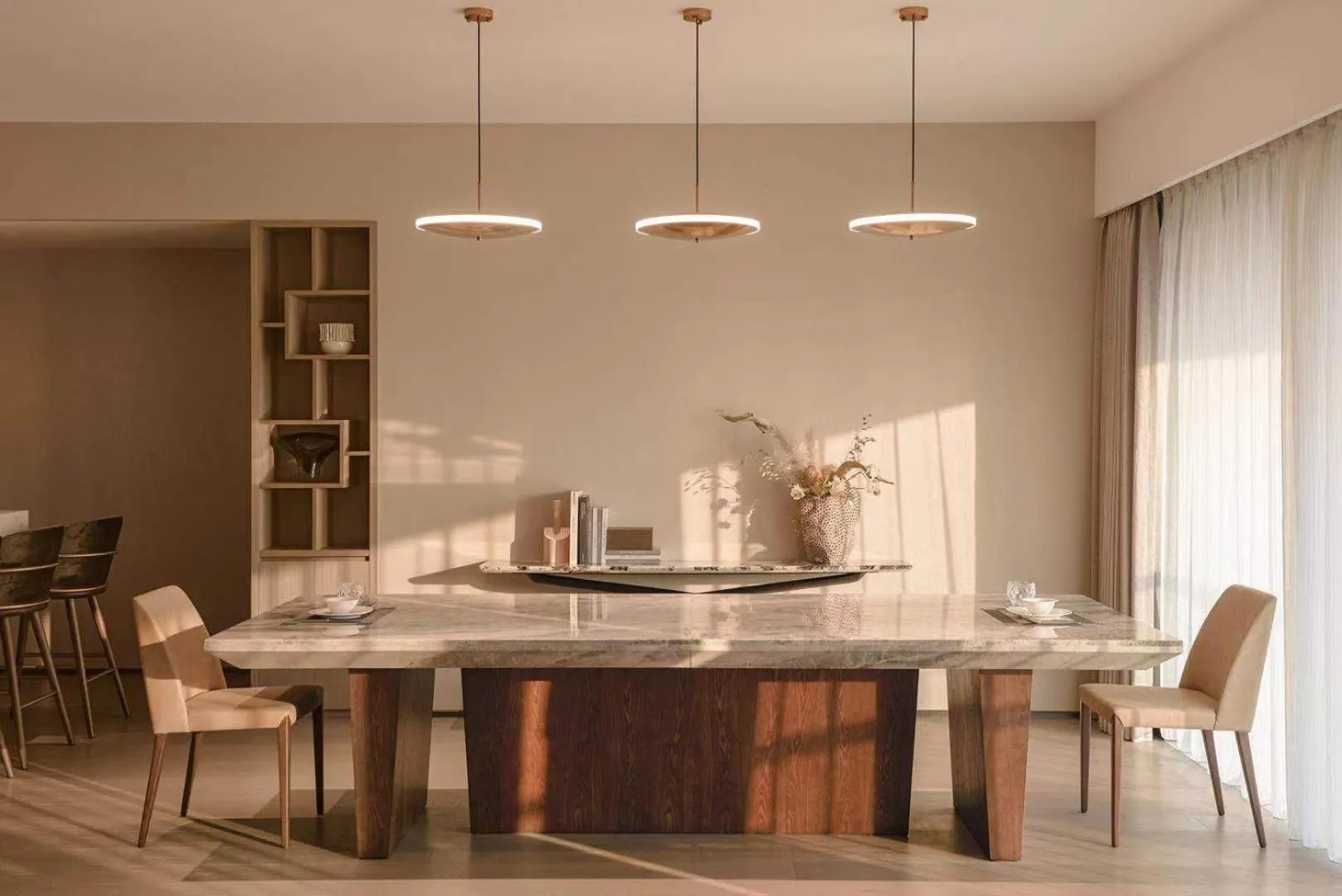 Dining area in Artisse Place - Access to 4000 sqm Fusion Wellness Centre and 800 sqm Indoor Swimming Pool