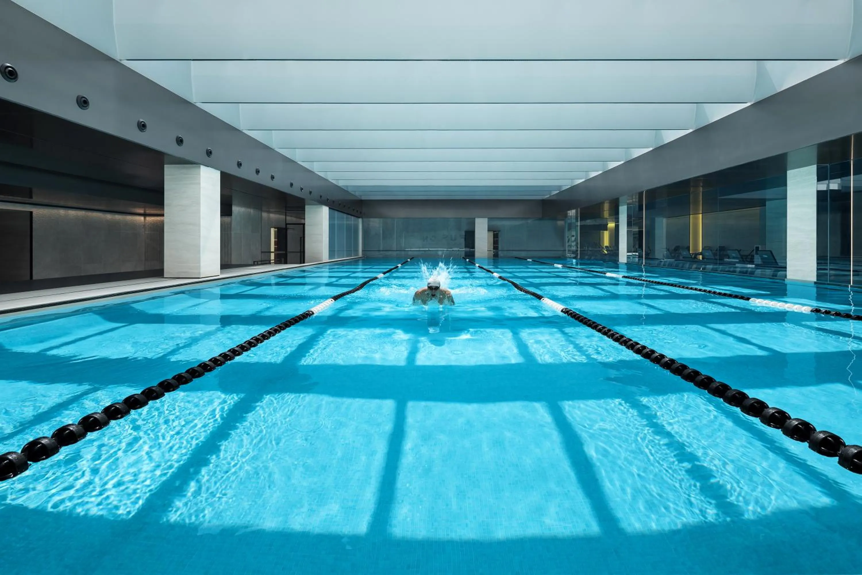Swimming pool in Artisse Place - Access to 4000 sqm Fusion Wellness Centre and 800 sqm Indoor Swimming Pool