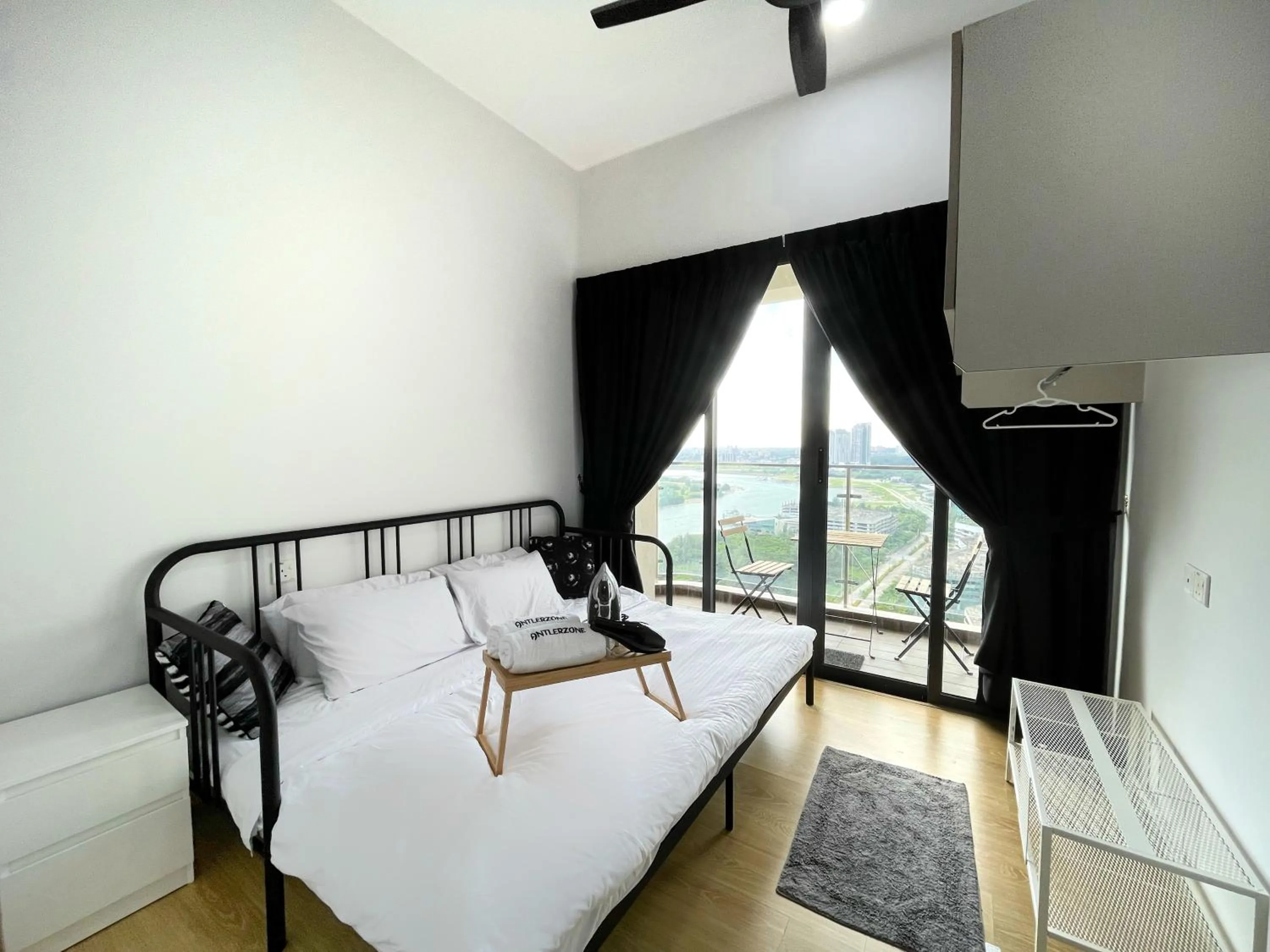 Bed in Country Garden by Antlerzone