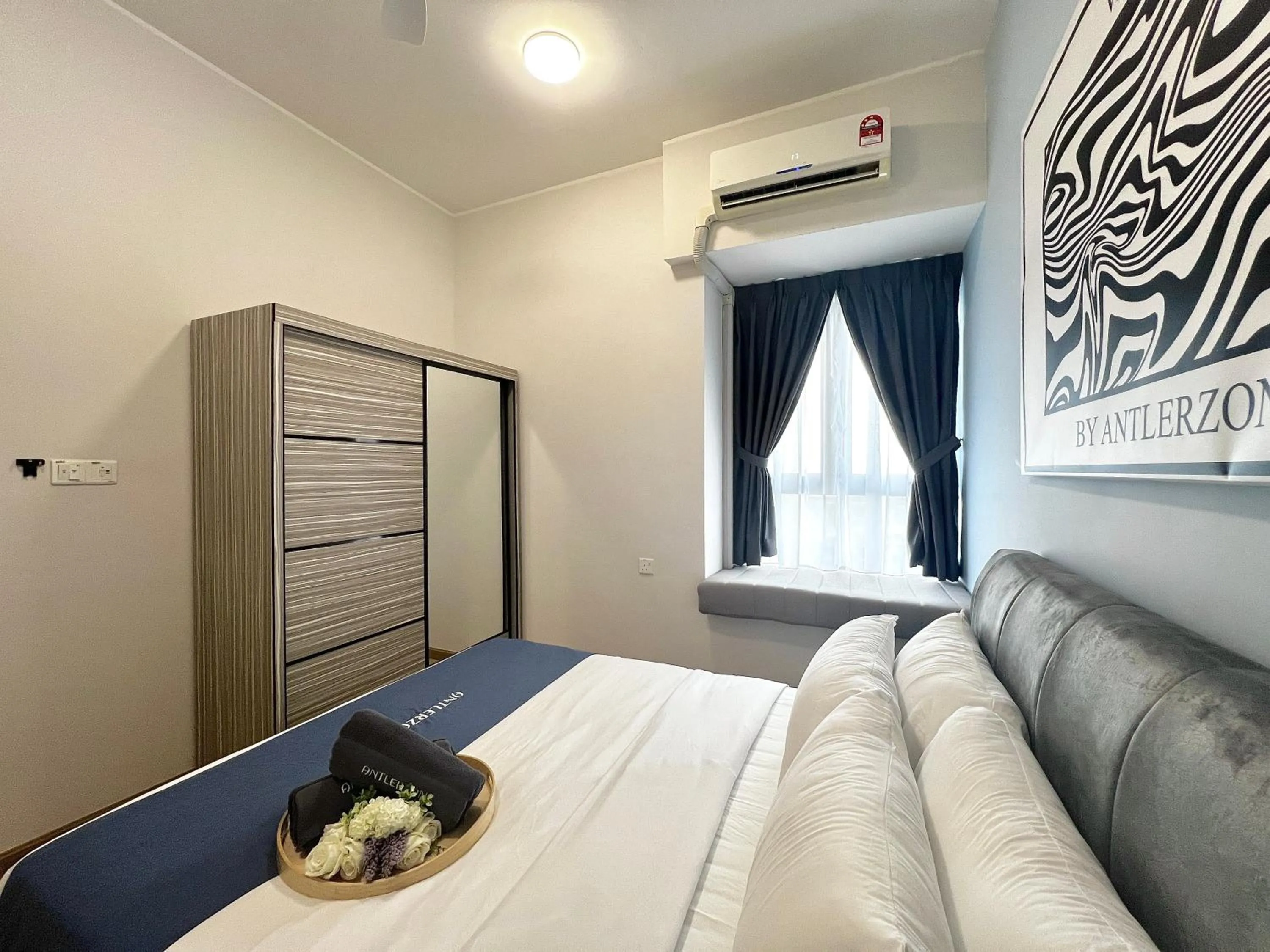 Bed in Country Garden by Antlerzone