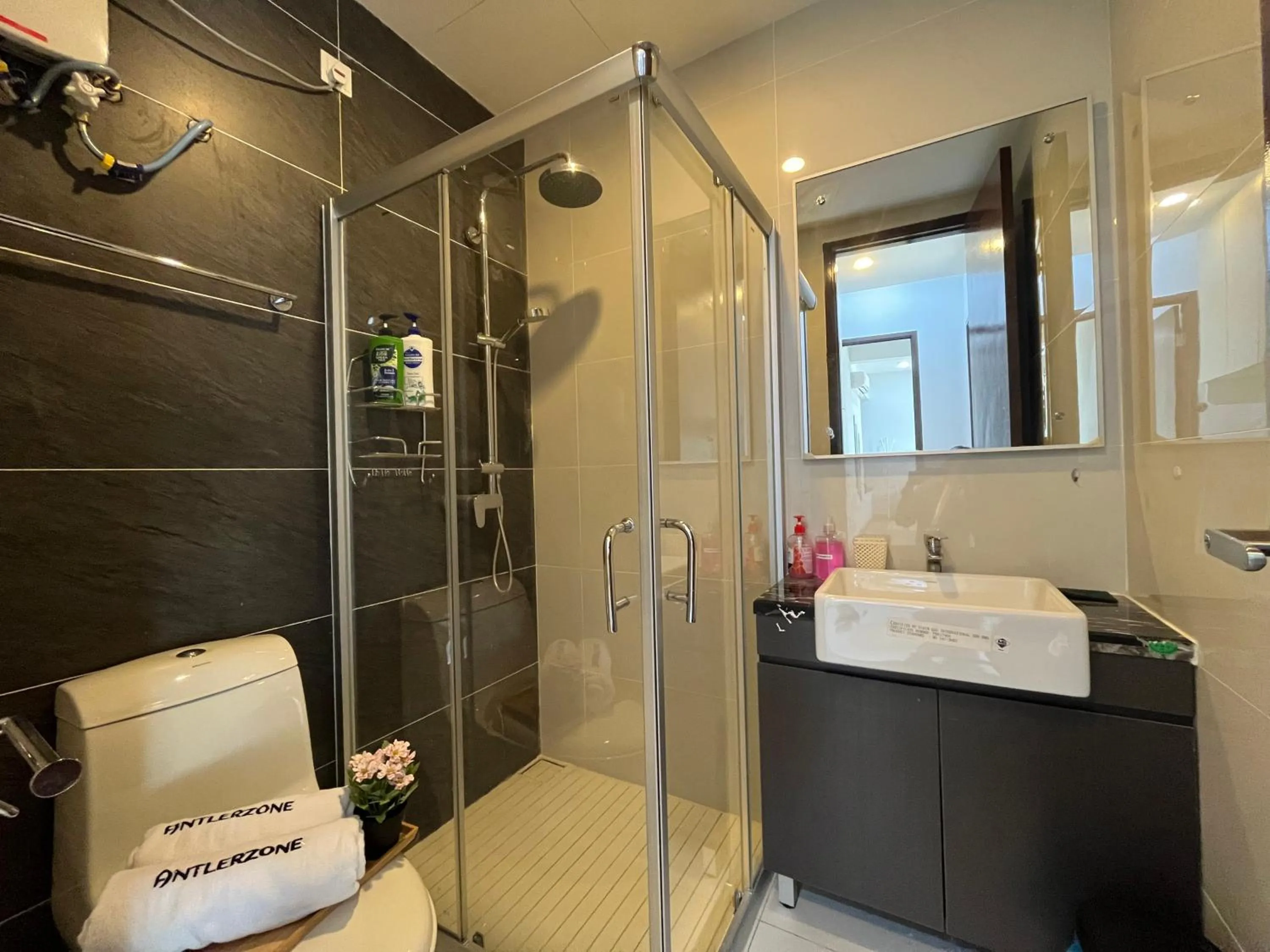 Shower in Country Garden by Antlerzone